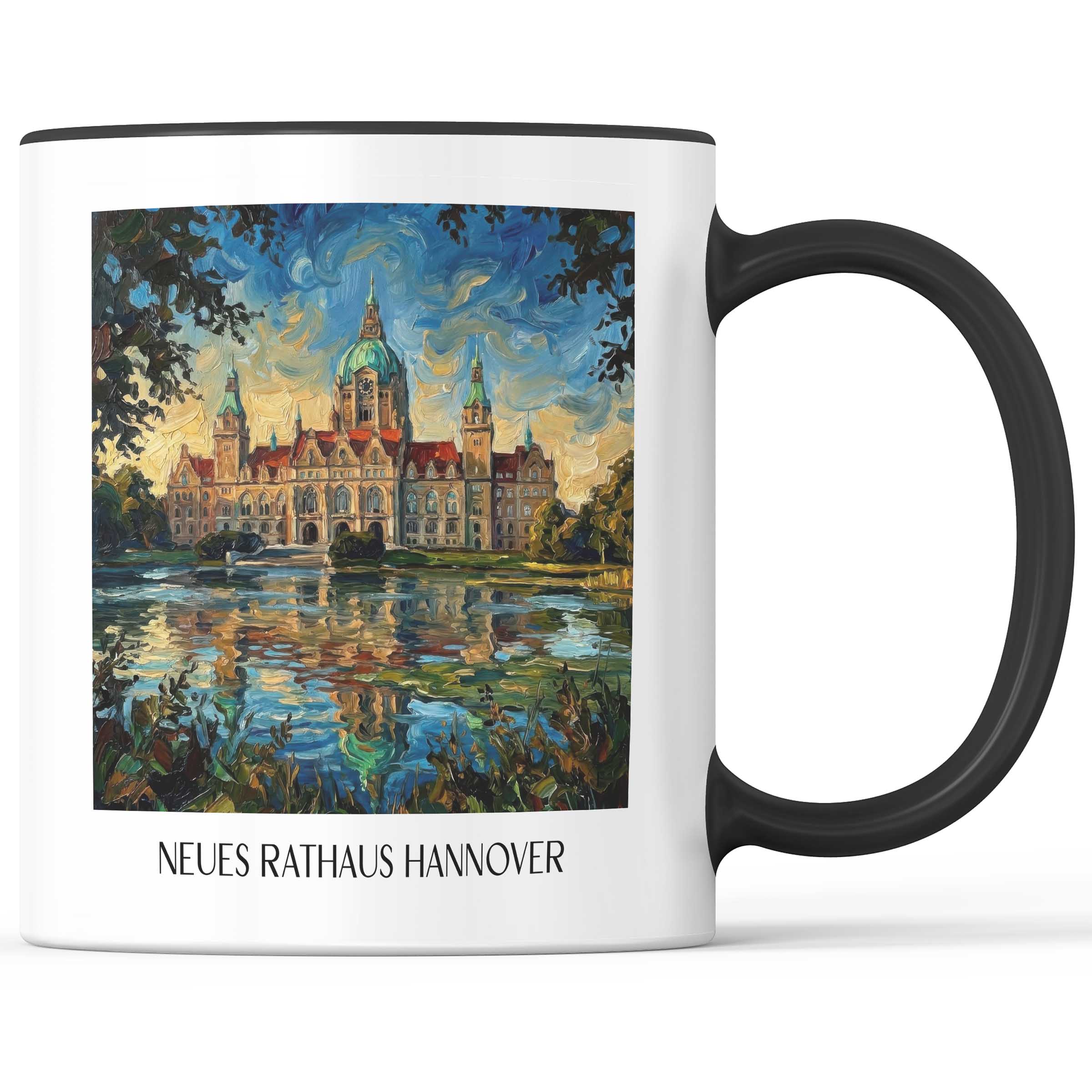 neues-rathaus-hannover-deutschland-kaffeebecher-oil-painting-oelgemaelde