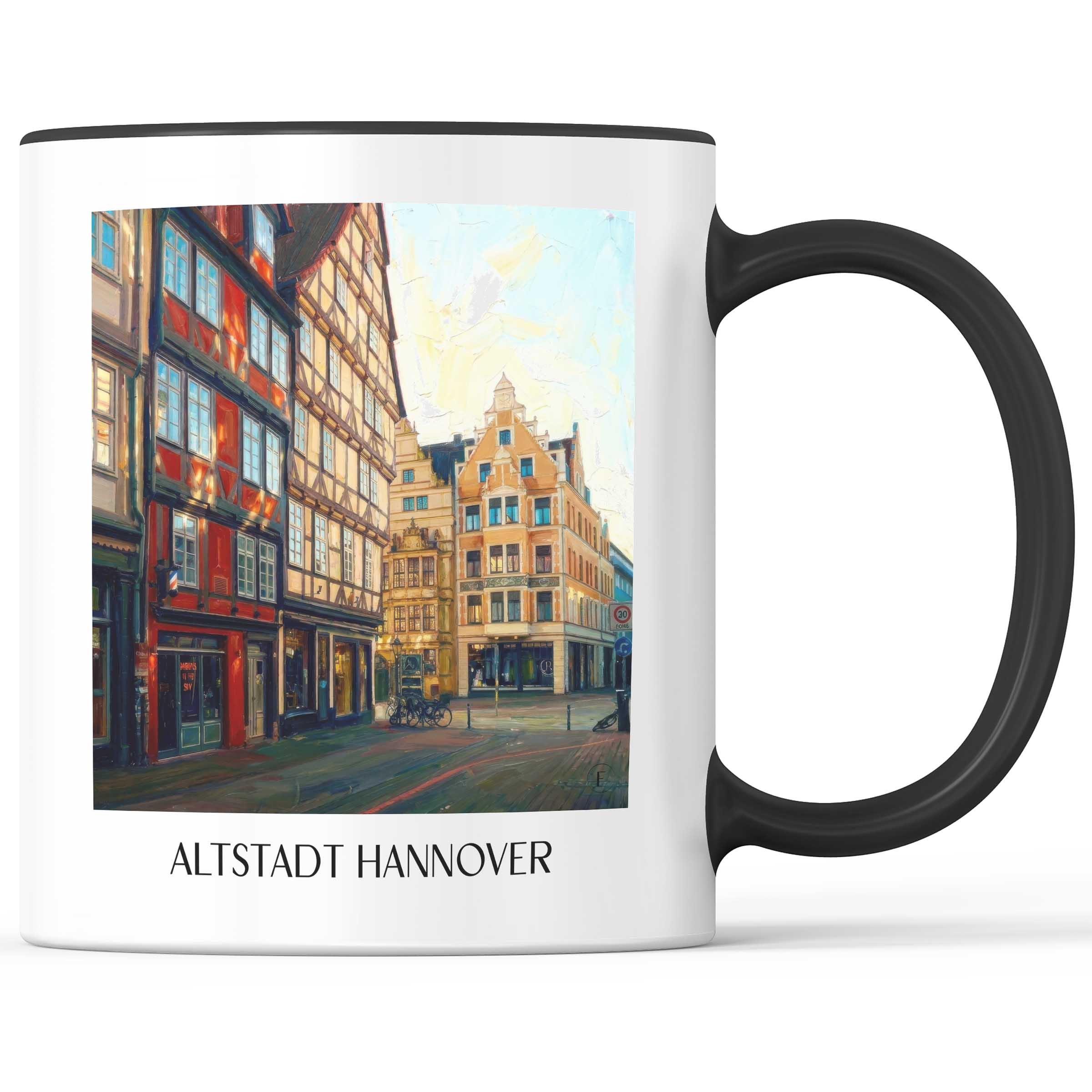 altstadt-hannover-deutschland-kaffeebecher-oil-painting-oelgemaelde