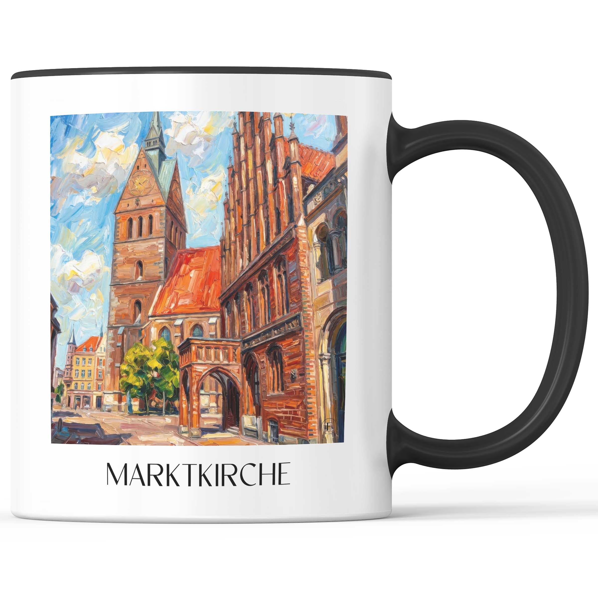 marktkirche-hannover-deutschland-kaffeebecher-oil-painting-oelgemaelde