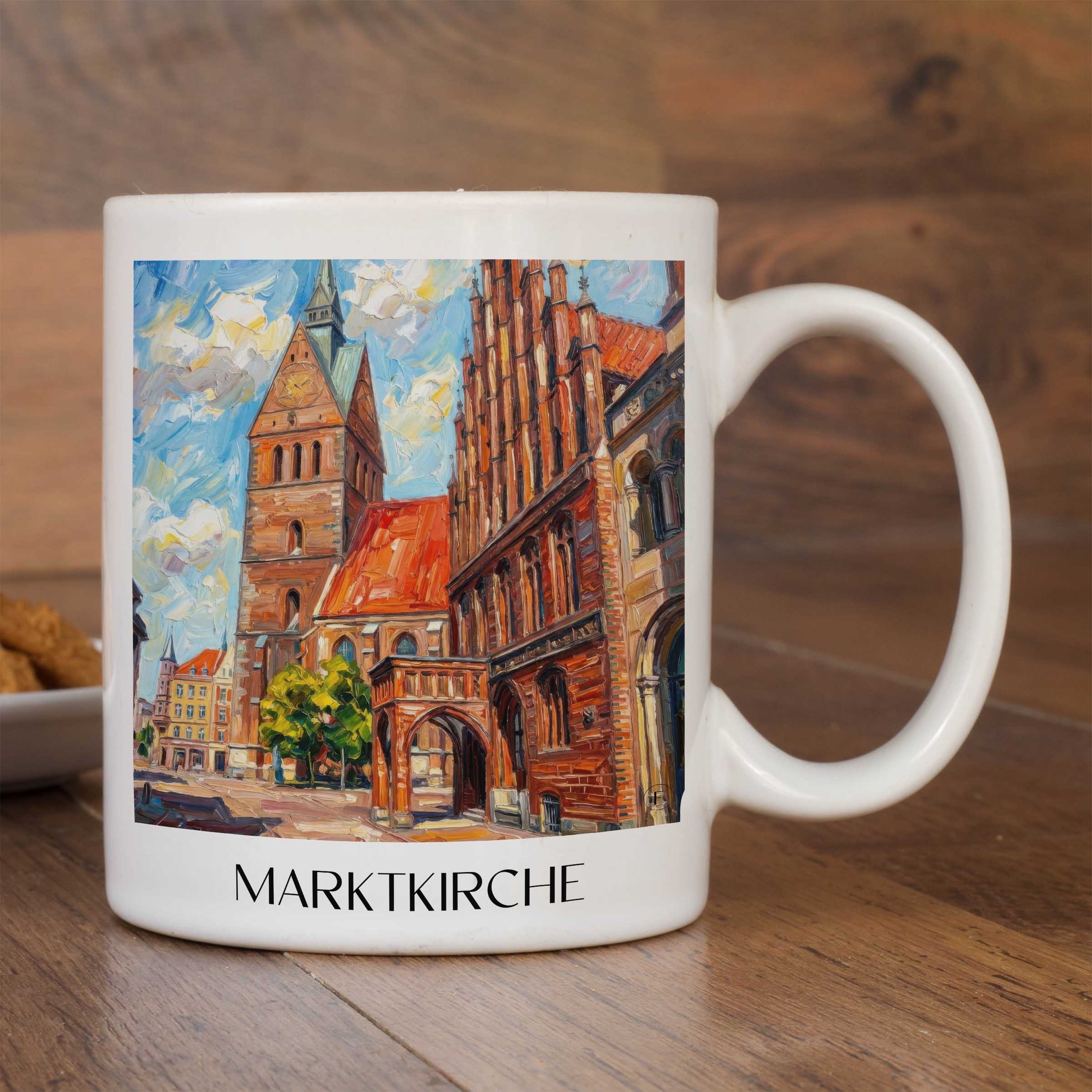 marktkirche-hannover-deutschland-kaffeebecher-oil-painting-oelgemaelde