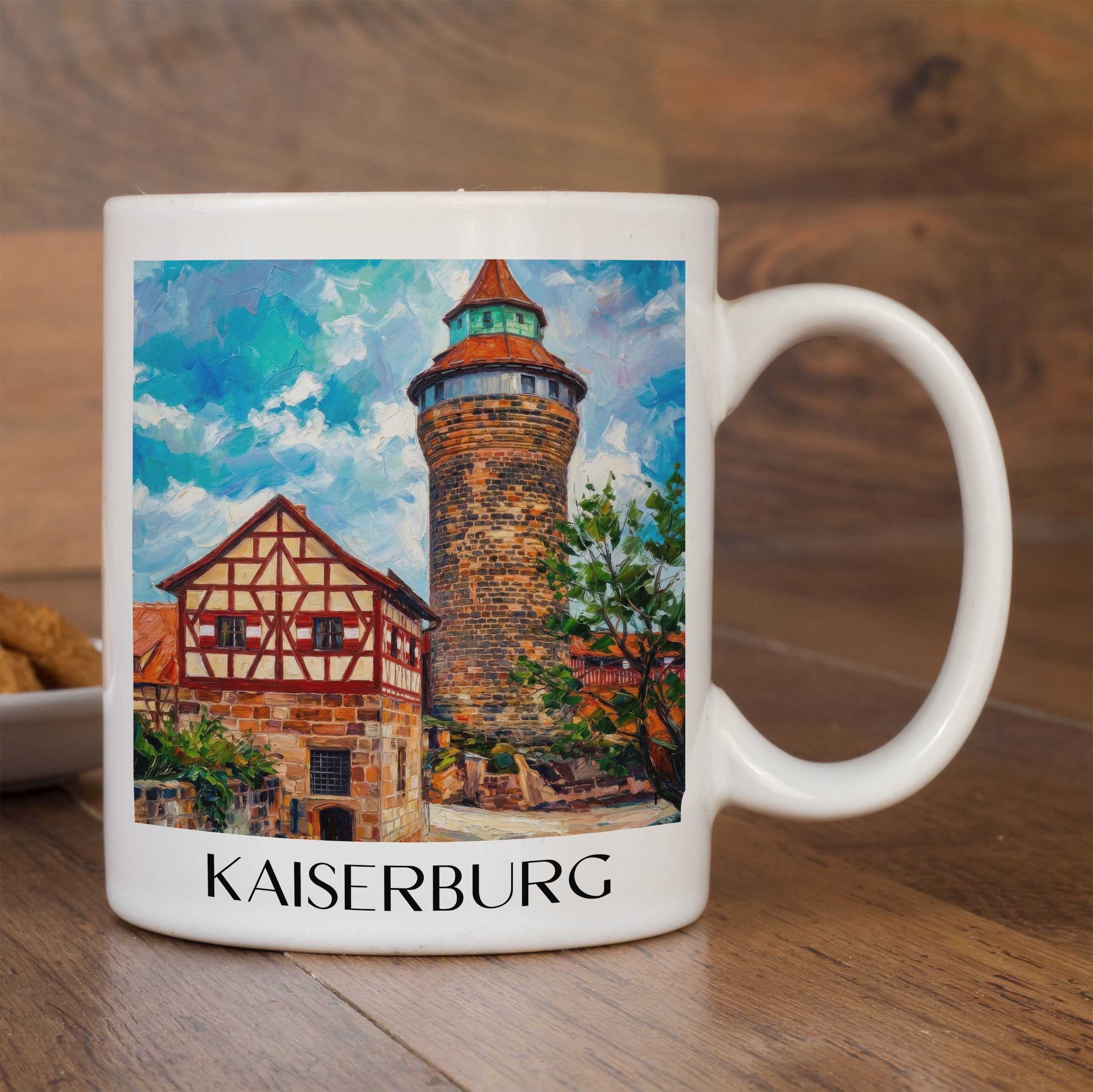 kaiserburg-nürnberg-deutschland-kaffeebecher-oil-painting-oelgemaelde