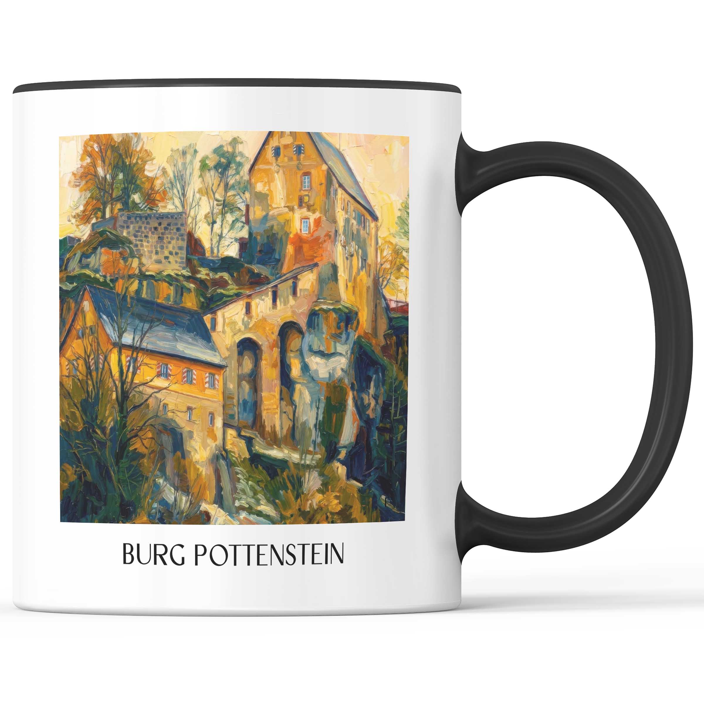 burg-pottenstein-deutschland-kaffeebecher-oil-painting-oelgemaelde