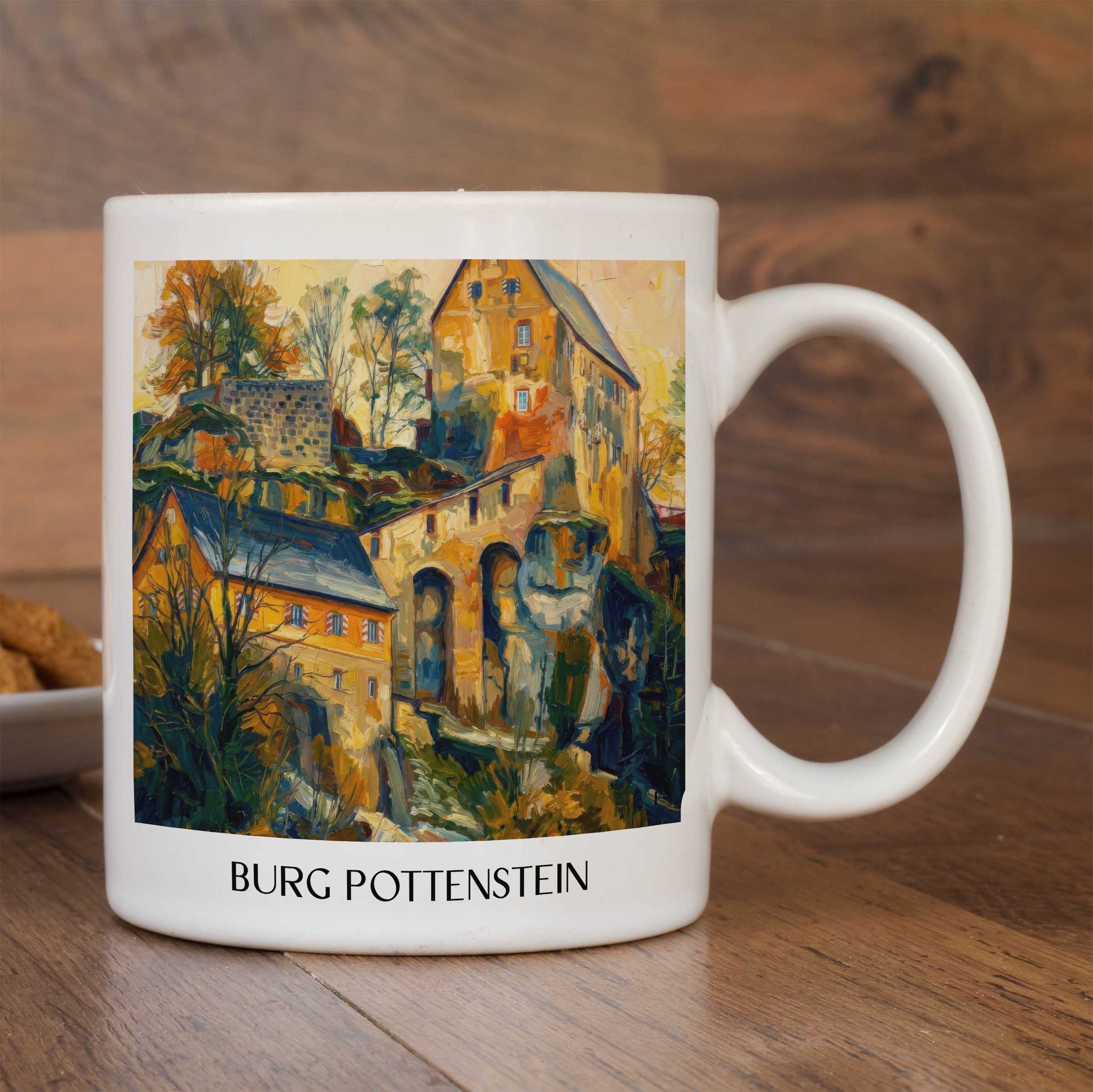 burg-pottenstein-deutschland-kaffeebecher-oil-painting-oelgemaelde