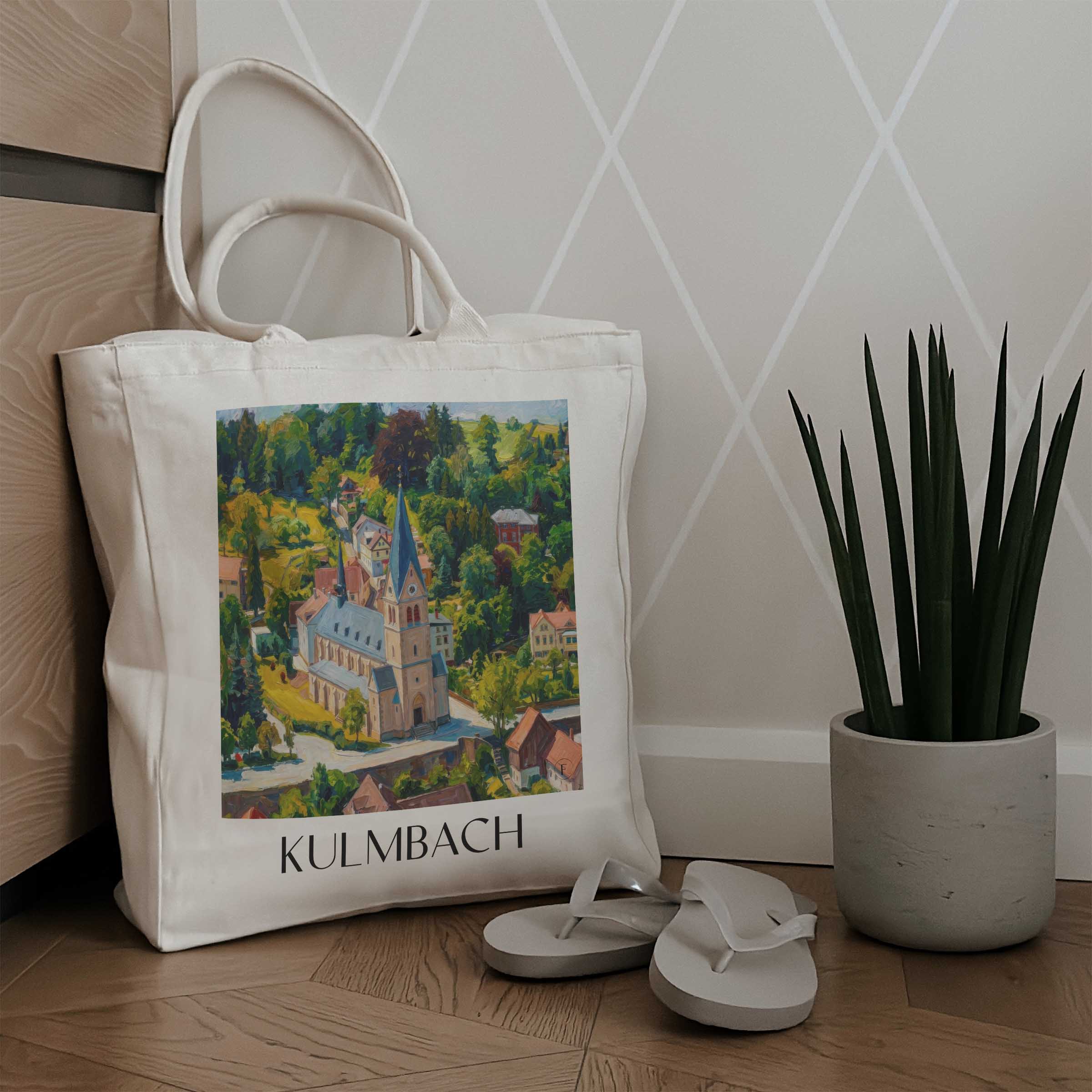 kulmbach-deutschland-einkaufstasche-oil-painting-oelgemaelde