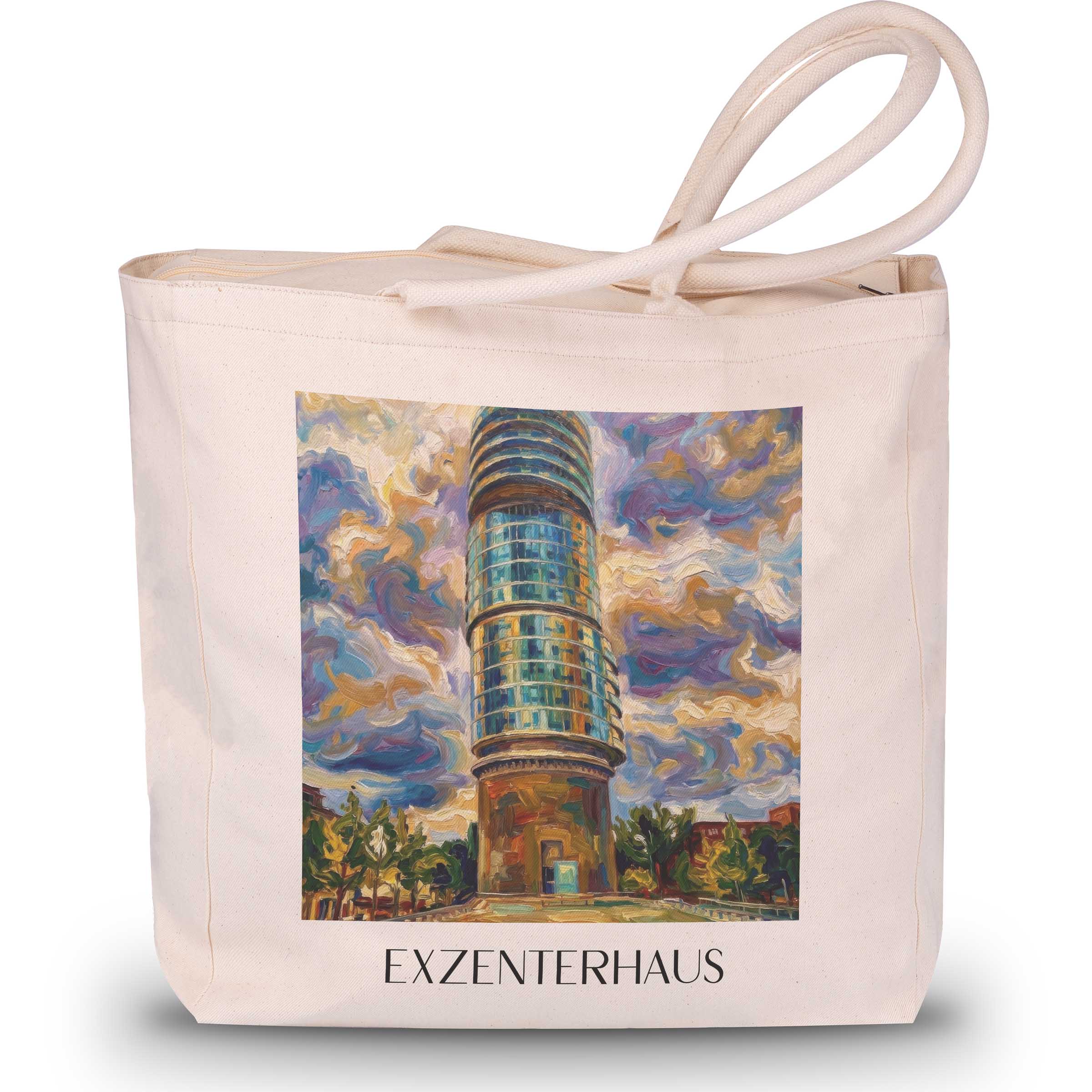 exzenterhaus-bochum-deutschland-einkaufstasche-oil-painting-oelgemaelde