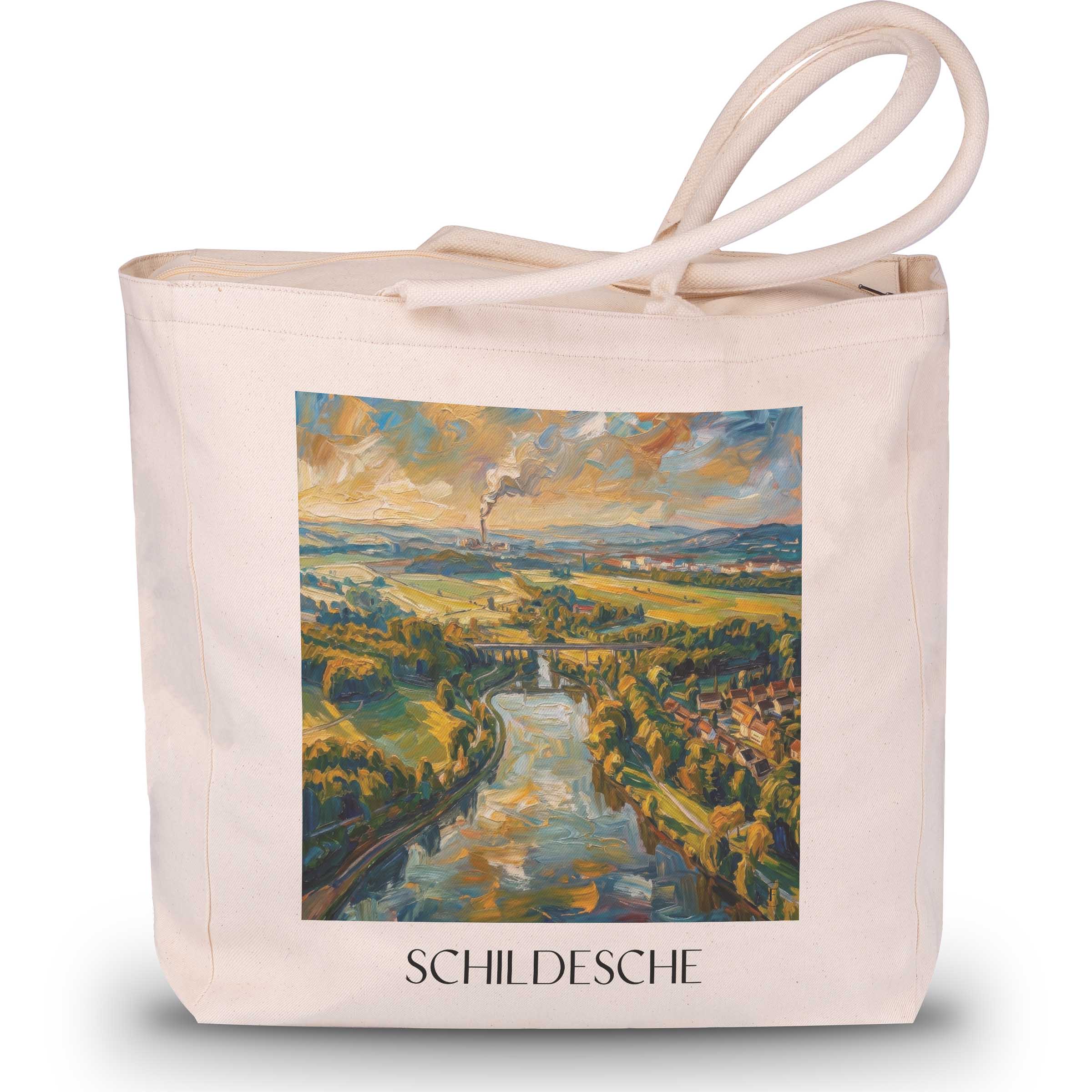 schildesche-bielefeld-deutschland-einkaufstasche-oil-painting-oelgemaelde