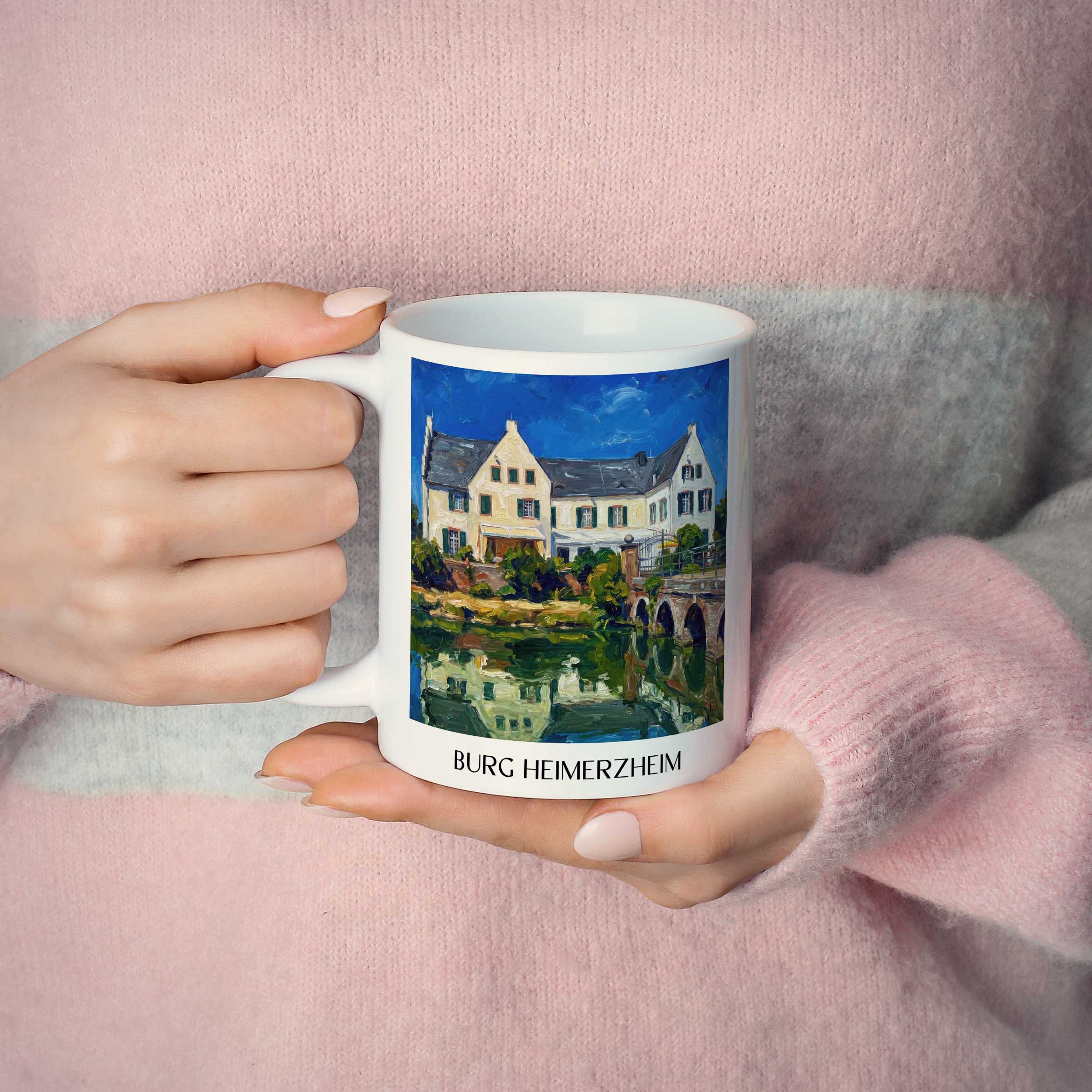 burg-heimerzheim-rheinland-deutschland-kaffeebecher-oil-painting-oelgemaelde
