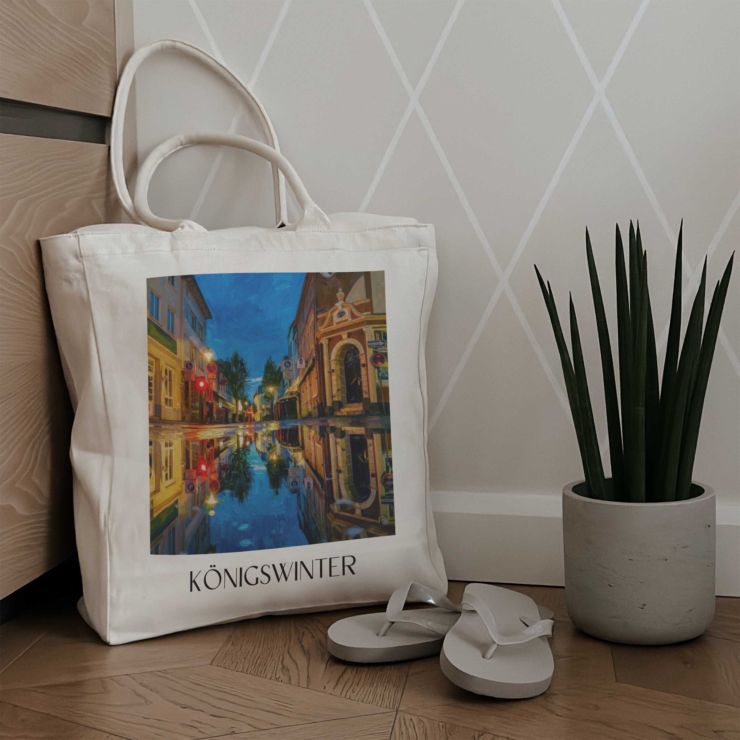 königswinter-rheinland-deutschland-einkaufstasche-oil-painting-oelgemaelde