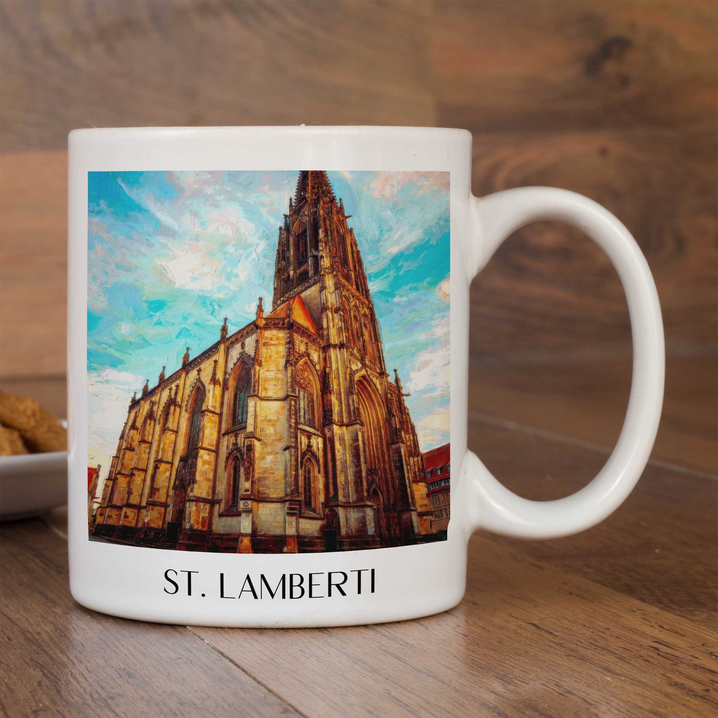 st.-lamberti-münster-deutschland-kaffeebecher-oil-painting-oelgemaelde