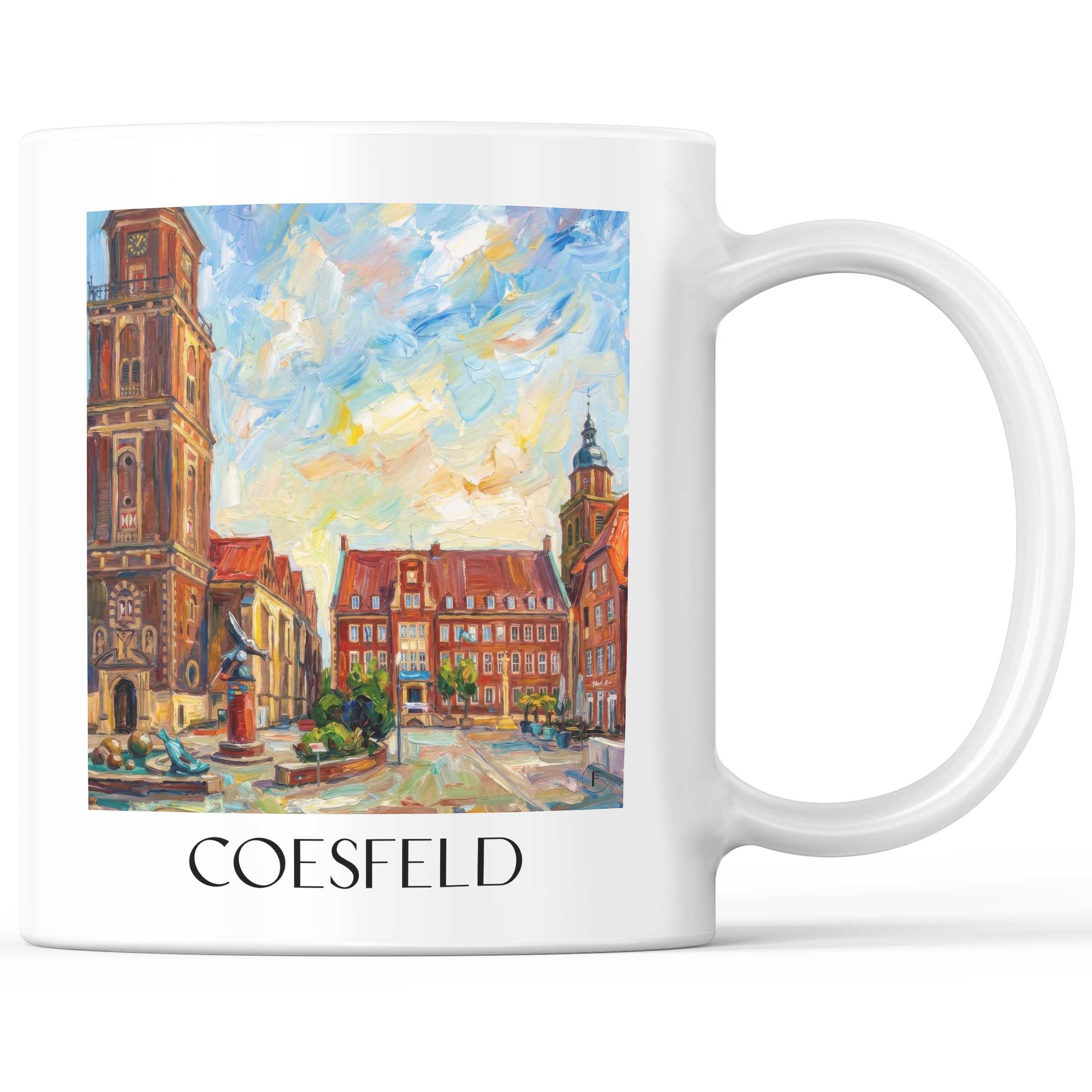 coesfeld-münsterland-deutschland-kaffeebecher-oil-painting-oelgemaelde