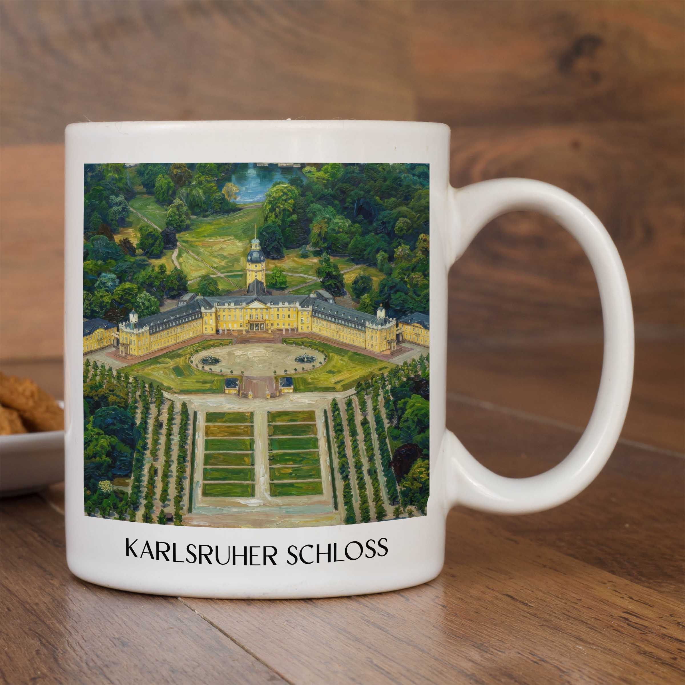 karlsruher-schloss-baden-württemberg-deutschland-kaffeebecher-oil-painting-oelgemaelde