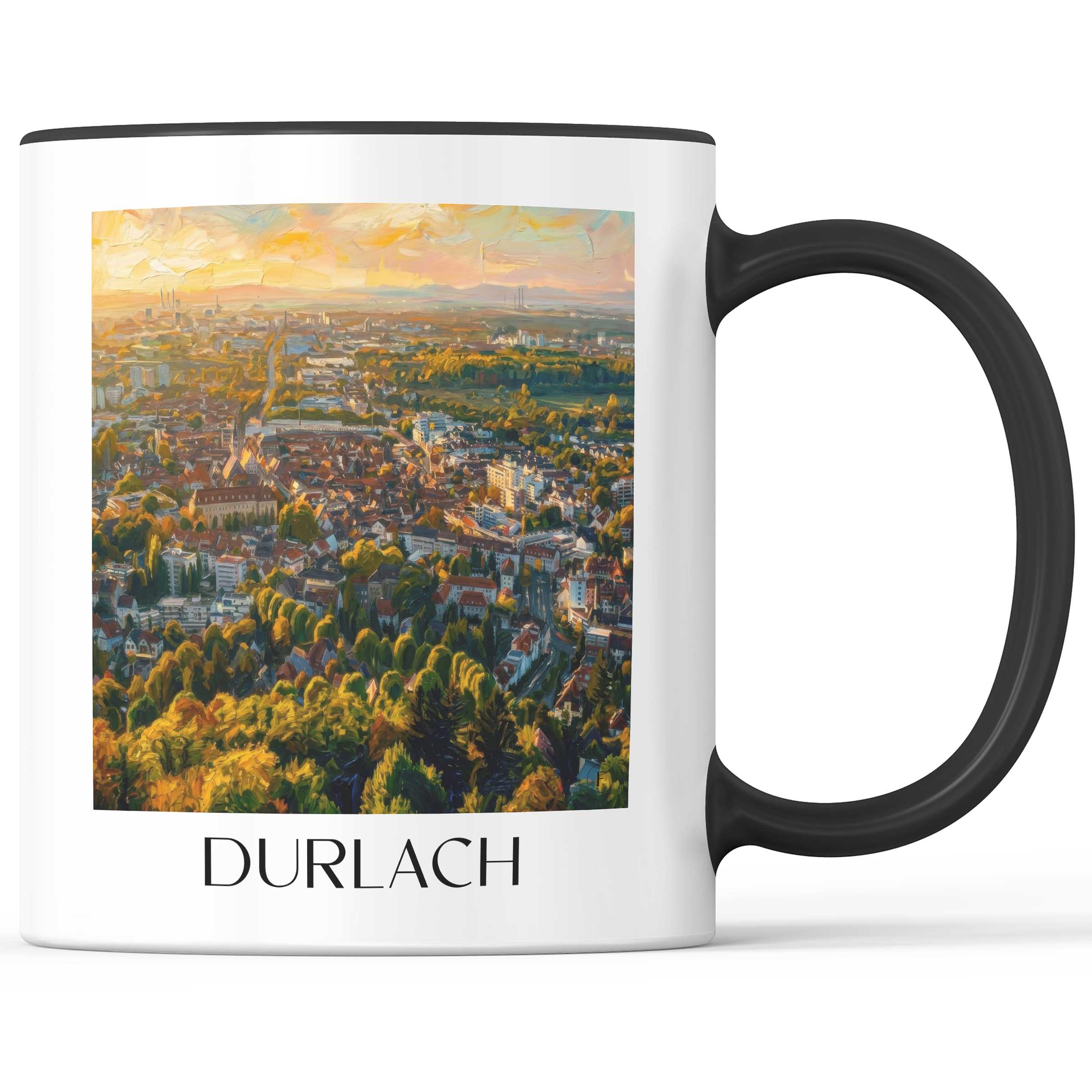 durlach--karlsruhe-deutschland-kaffeebecher-oil-painting-oelgemaelde