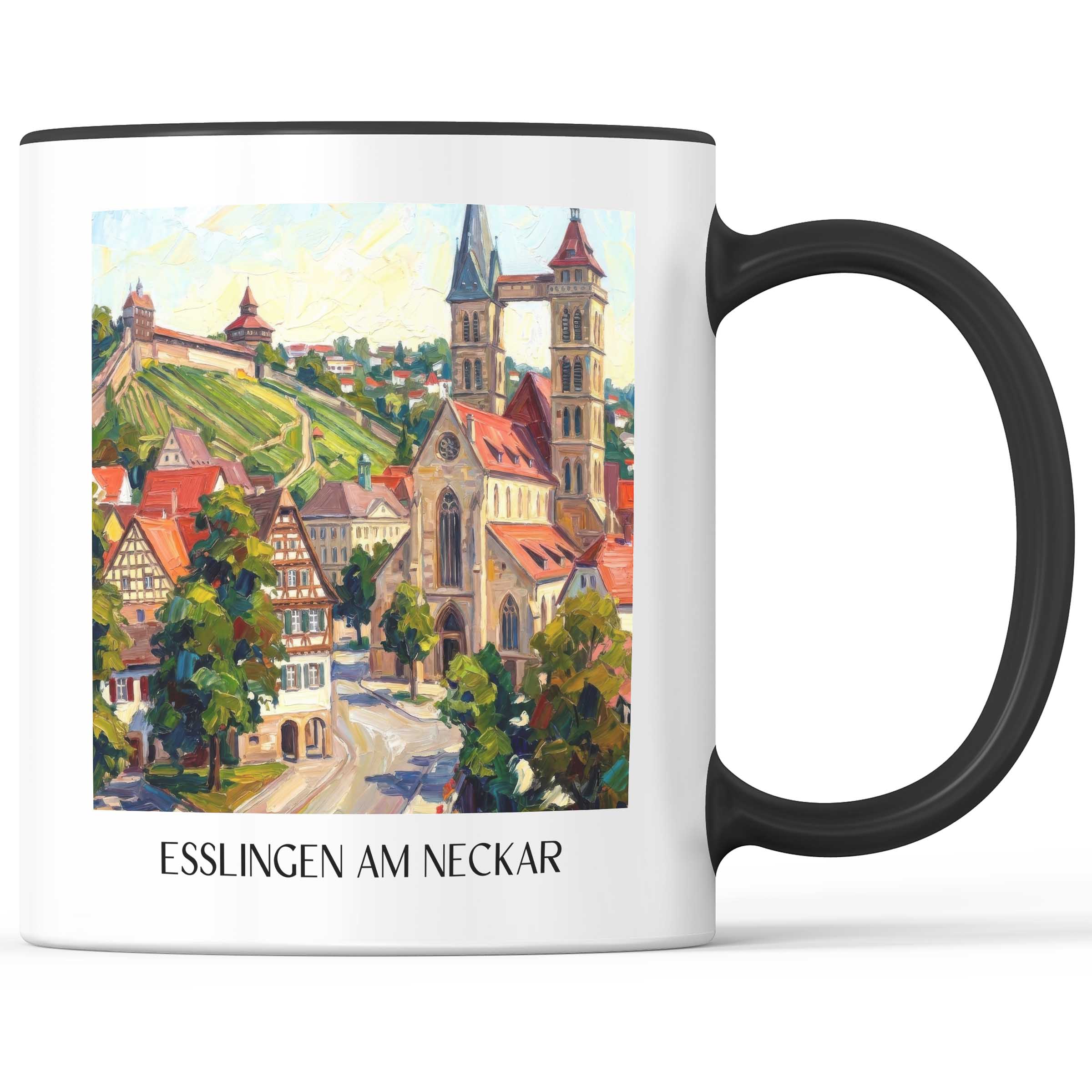 esslingen-am-neckar-neckartal-deutschland-kaffeebecher-oil-painting-oelgemaelde