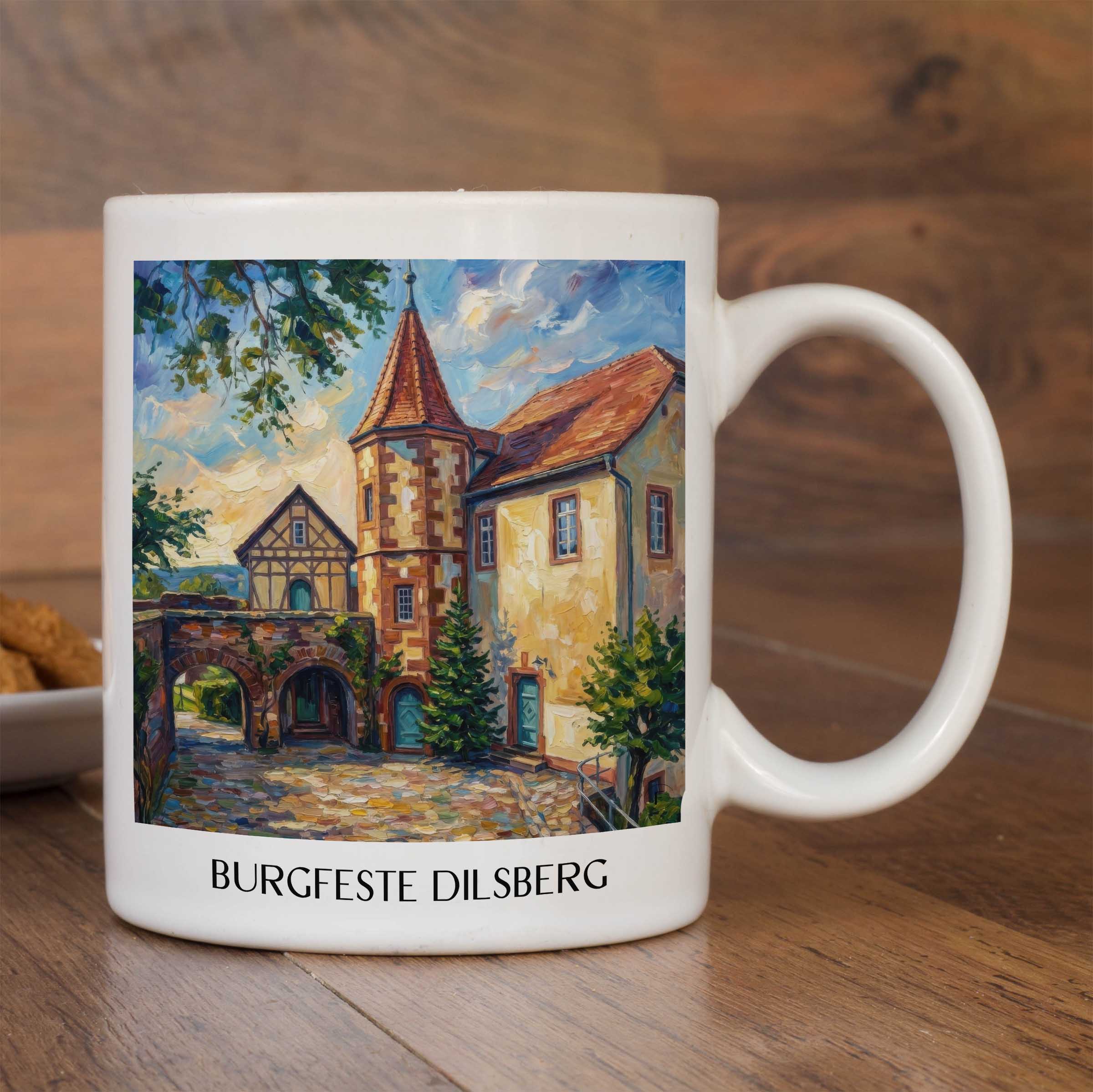burgfeste-dilsberg-neckargmünd-deutschland-kaffeebecher-oil-painting-oelgemaelde