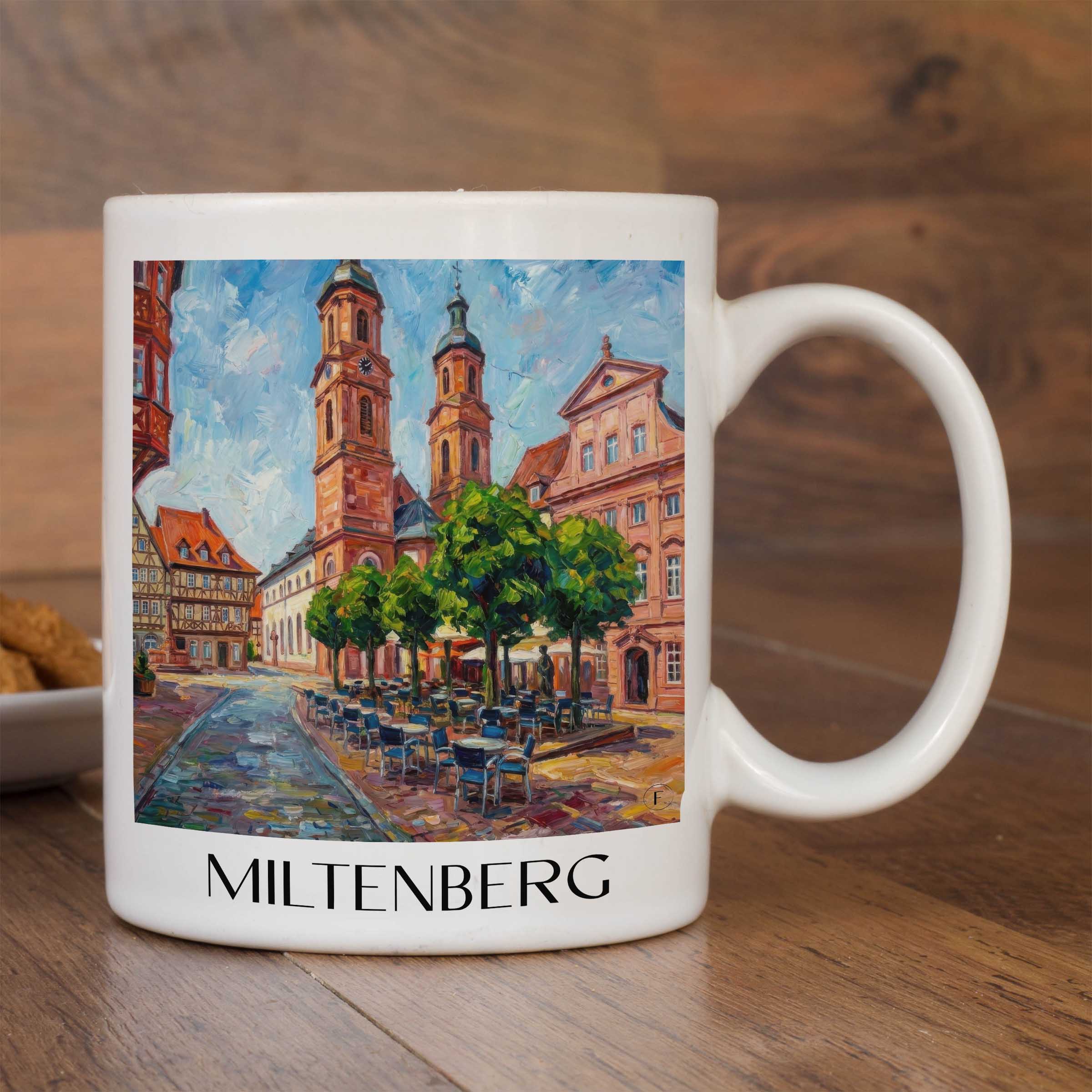 miltenberg-odenwald-deutschland-kaffeebecher-oil-painting-oelgemaelde