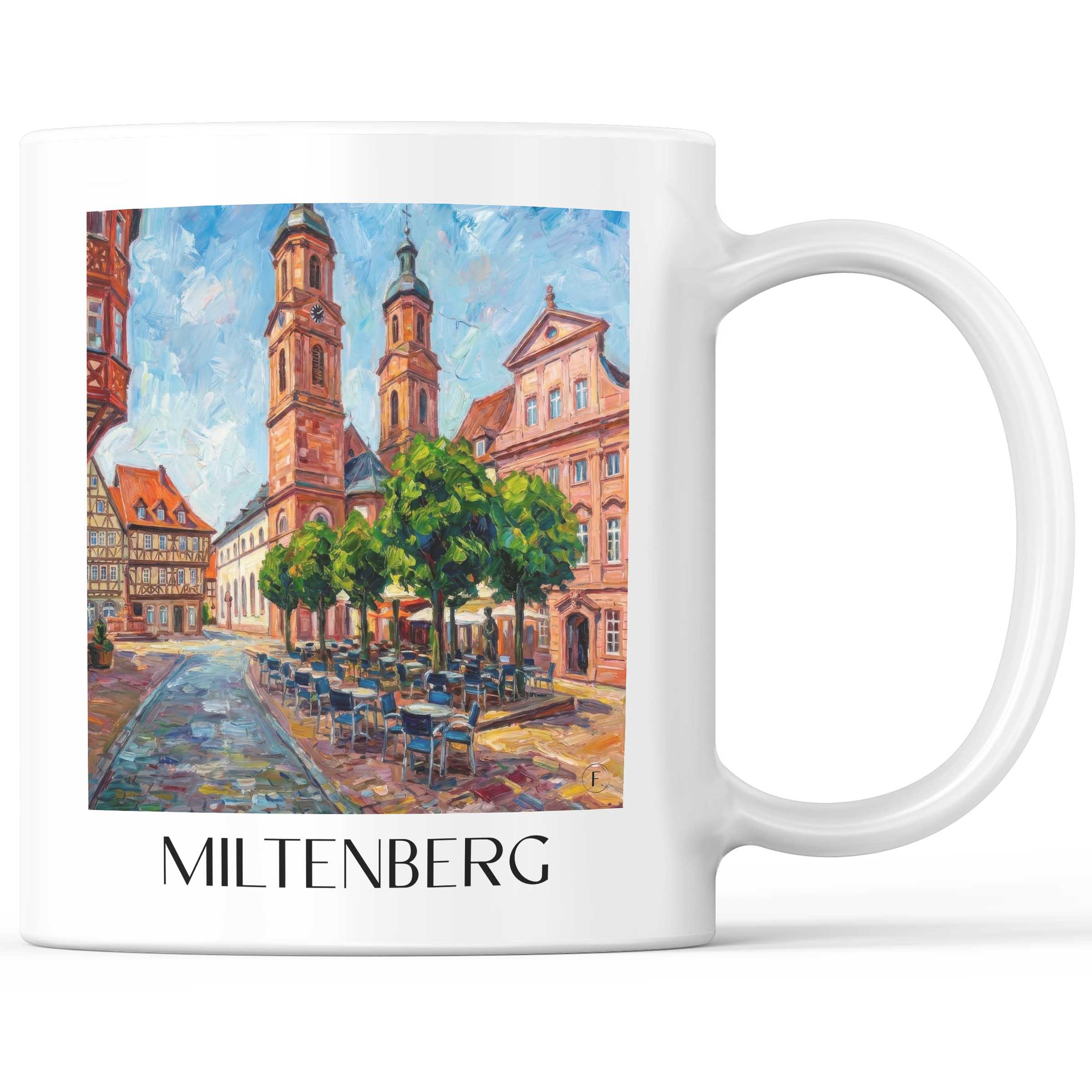 miltenberg-odenwald-deutschland-kaffeebecher-oil-painting-oelgemaelde