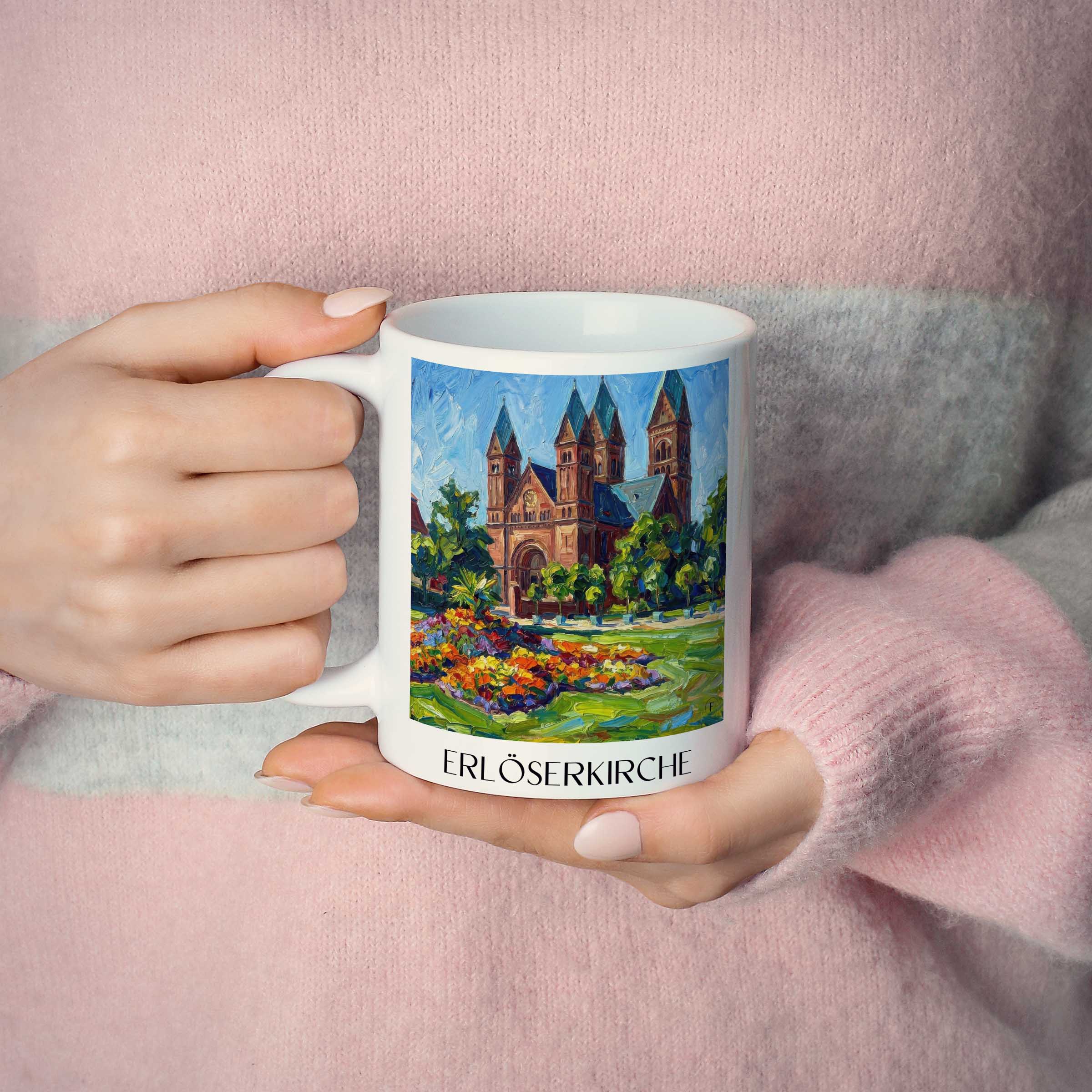 erlöserkirche-bad-homburg-deutschland-kaffeebecher-oil-painting-oelgemaelde
