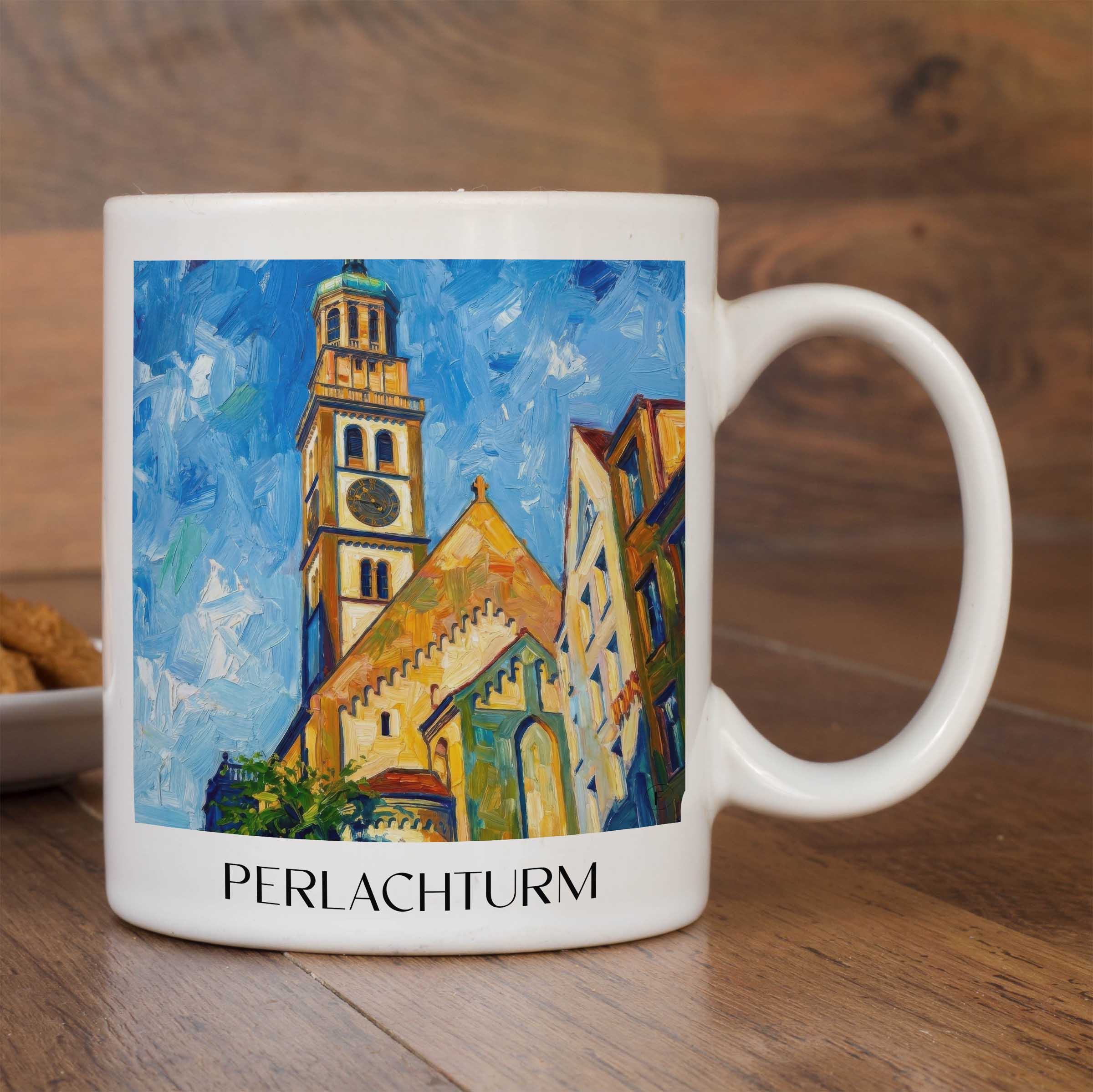 perlachturm-augsburg-deutschland-kaffeebecher-oil-painting-oelgemaelde
