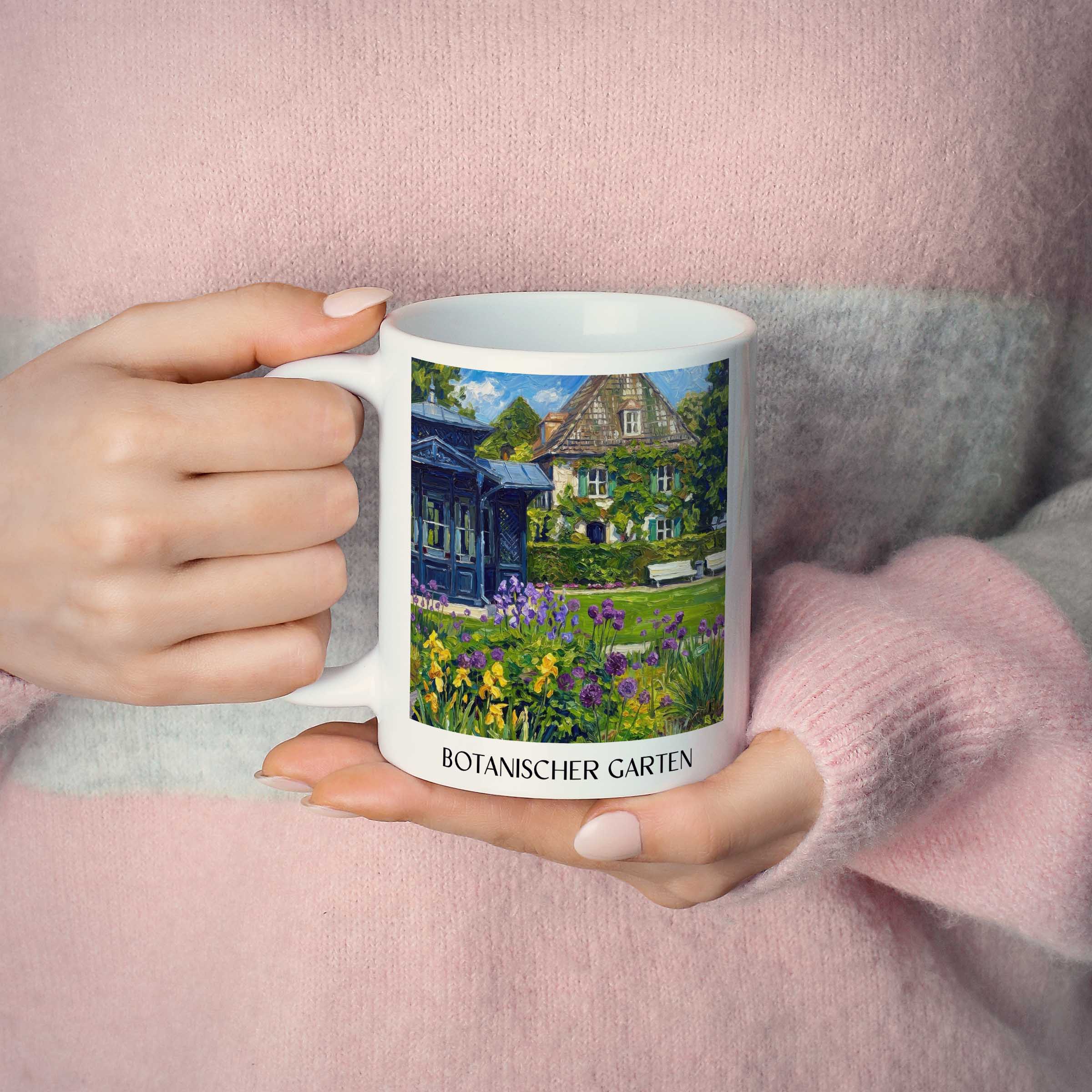 botanischer-garten-augsburg-deutschland-kaffeebecher-oil-painting-oelgemaelde