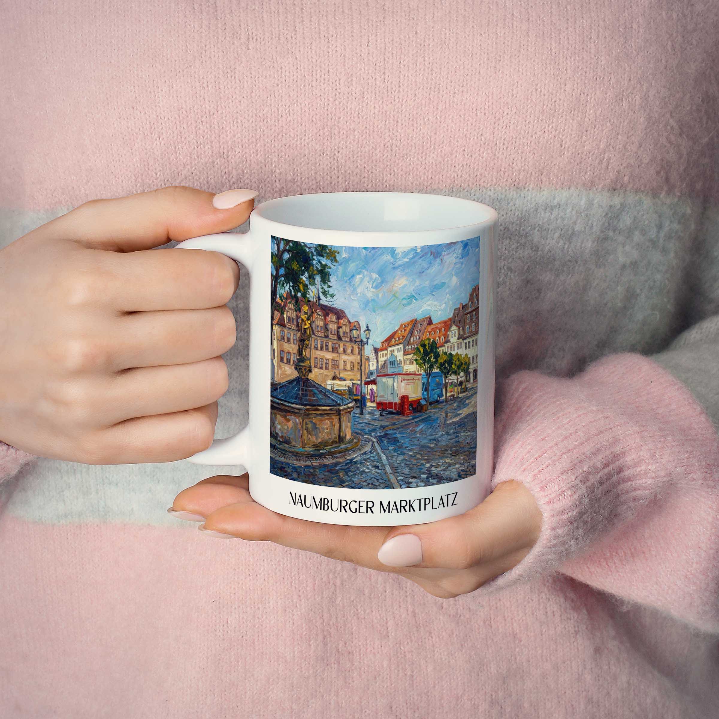 marktplatz-naumburg-deutschland-kaffeebecher-oil-painting-oelgemaelde