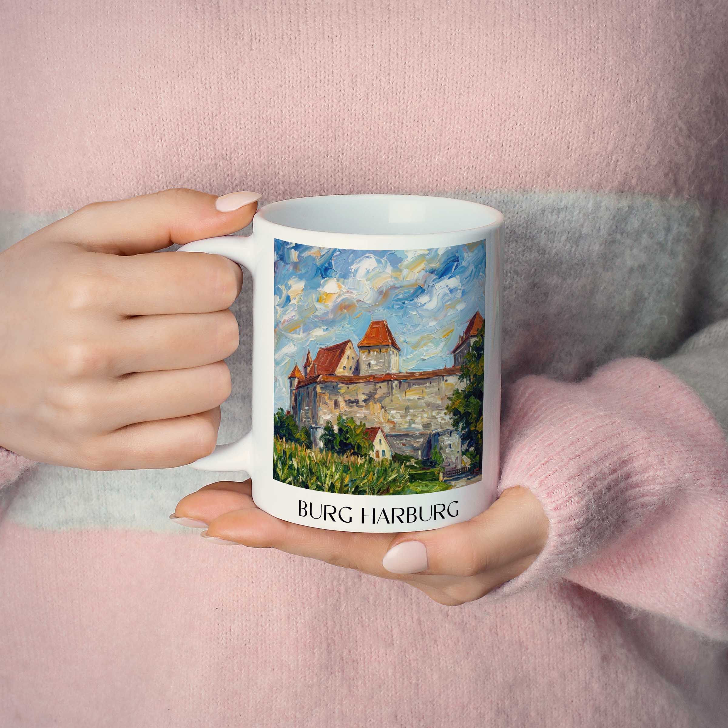 burg-harburg-schwaben-deutschland-kaffeebecher-oil-painting-oelgemaelde