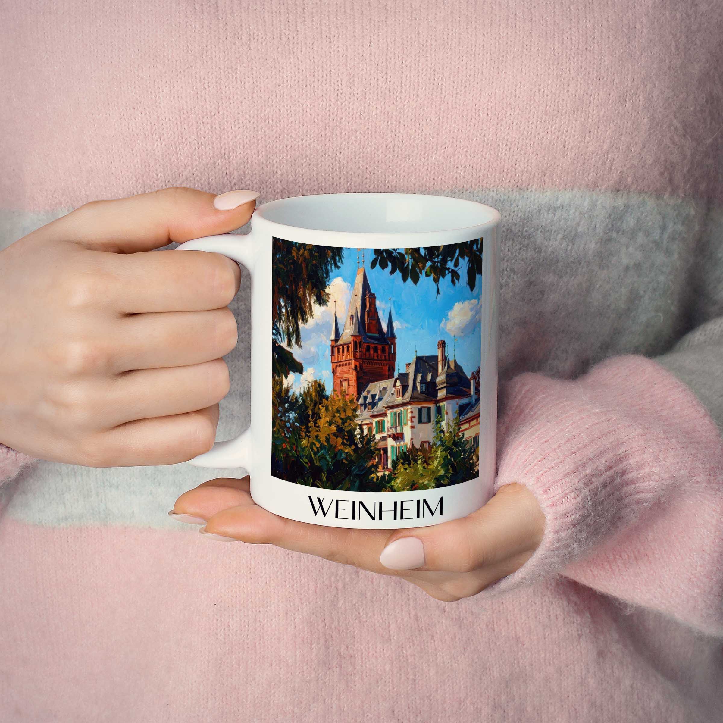 weinheim-odenwald-deutschland-kaffeebecher-oil-painting-oelgemaelde