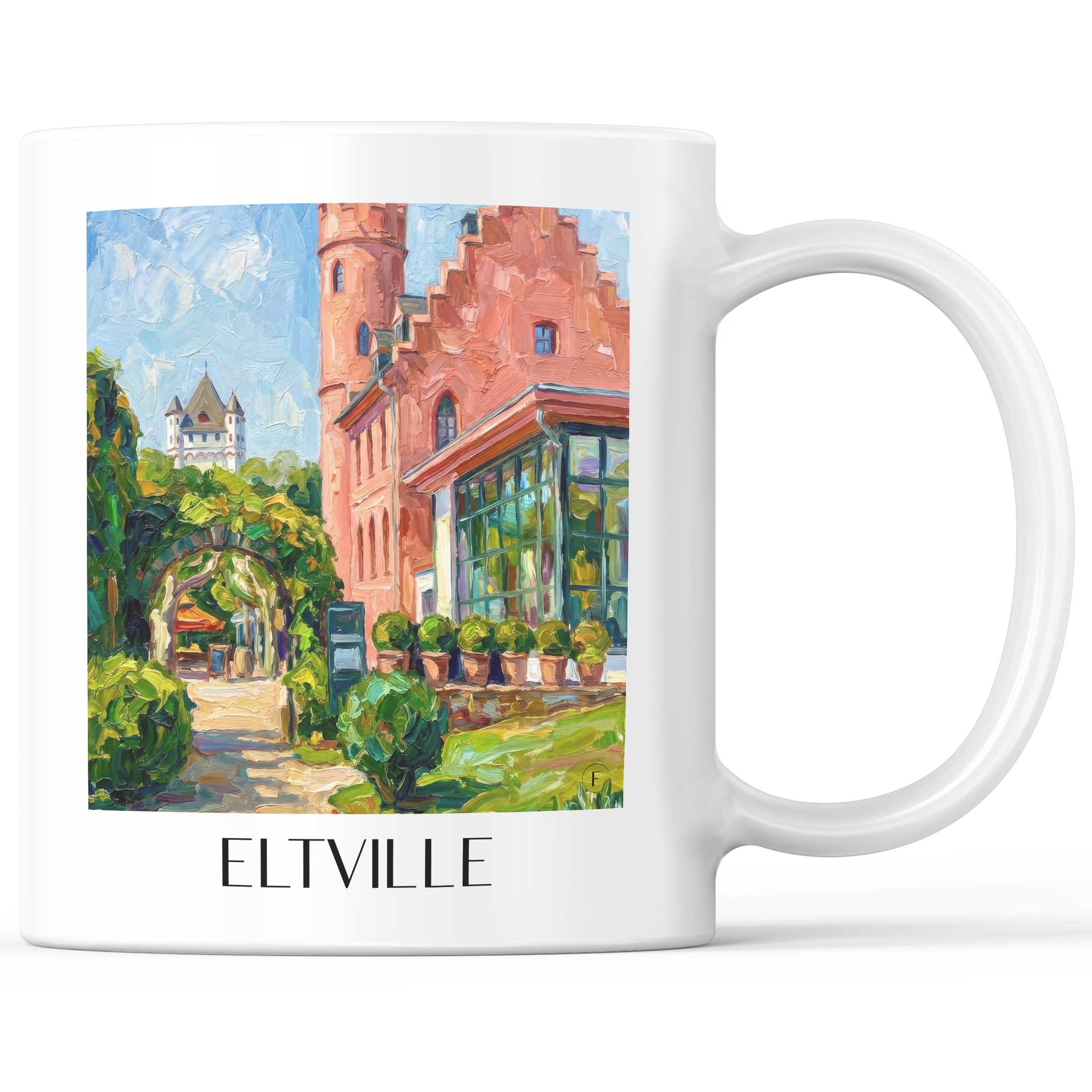 eltville-rheingau-deutschland-kaffeebecher-oil-painting-oelgemaelde