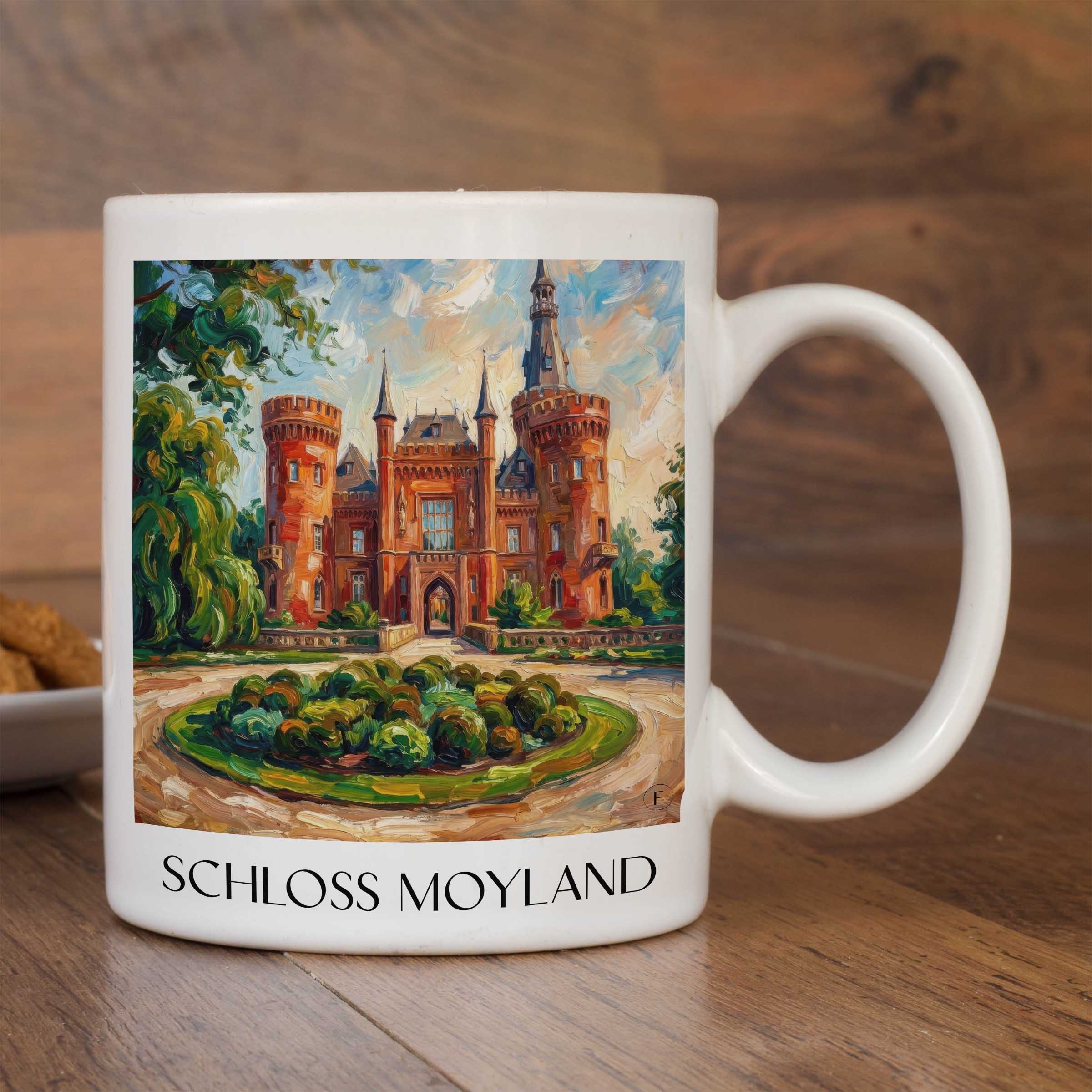 schloss-moyland-niederrhein-deutschland-kaffeebecher-oil-painting-oelgemaelde
