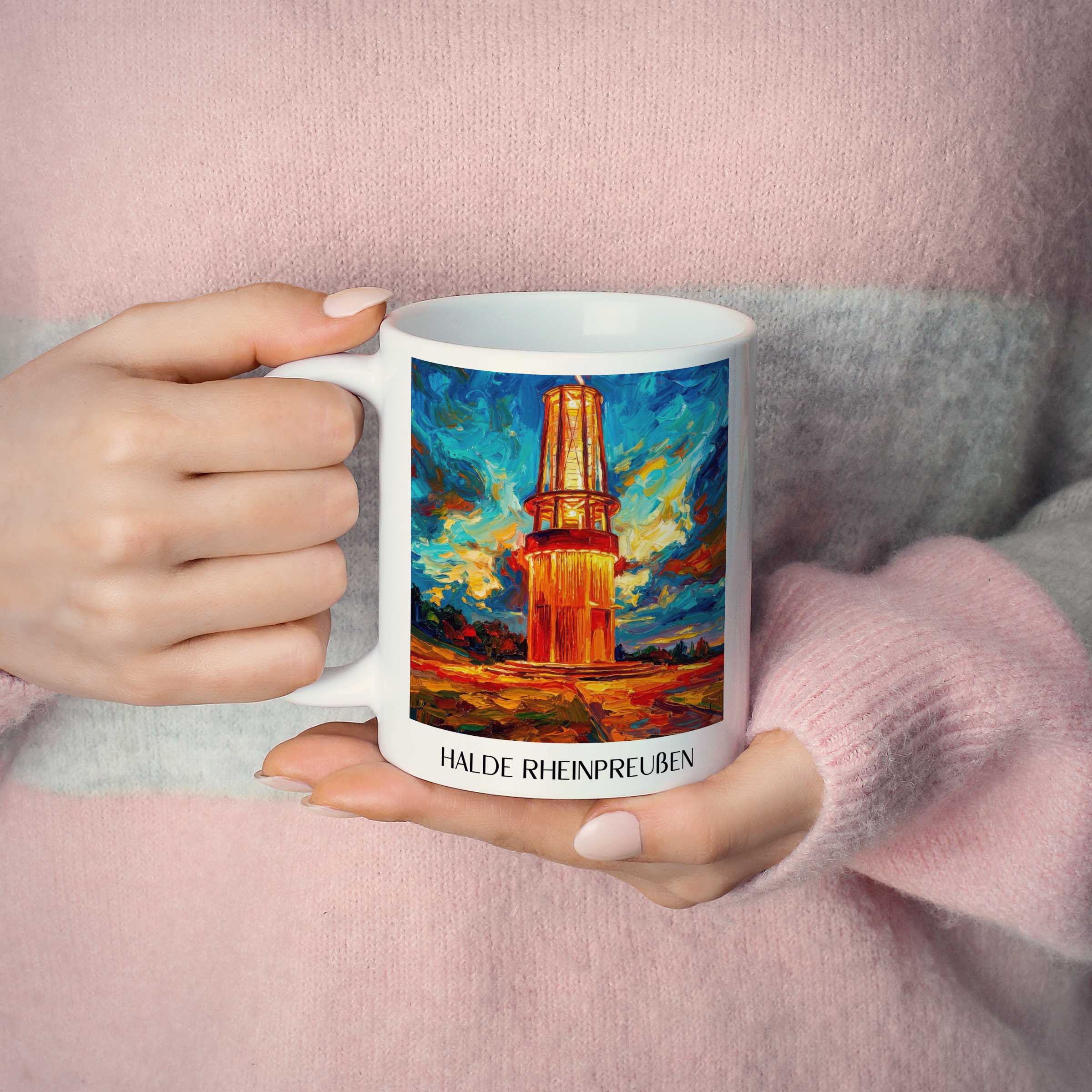 halde-rheinpreußen-moers-deutschland-kaffeebecher-oil-painting-oelgemaelde