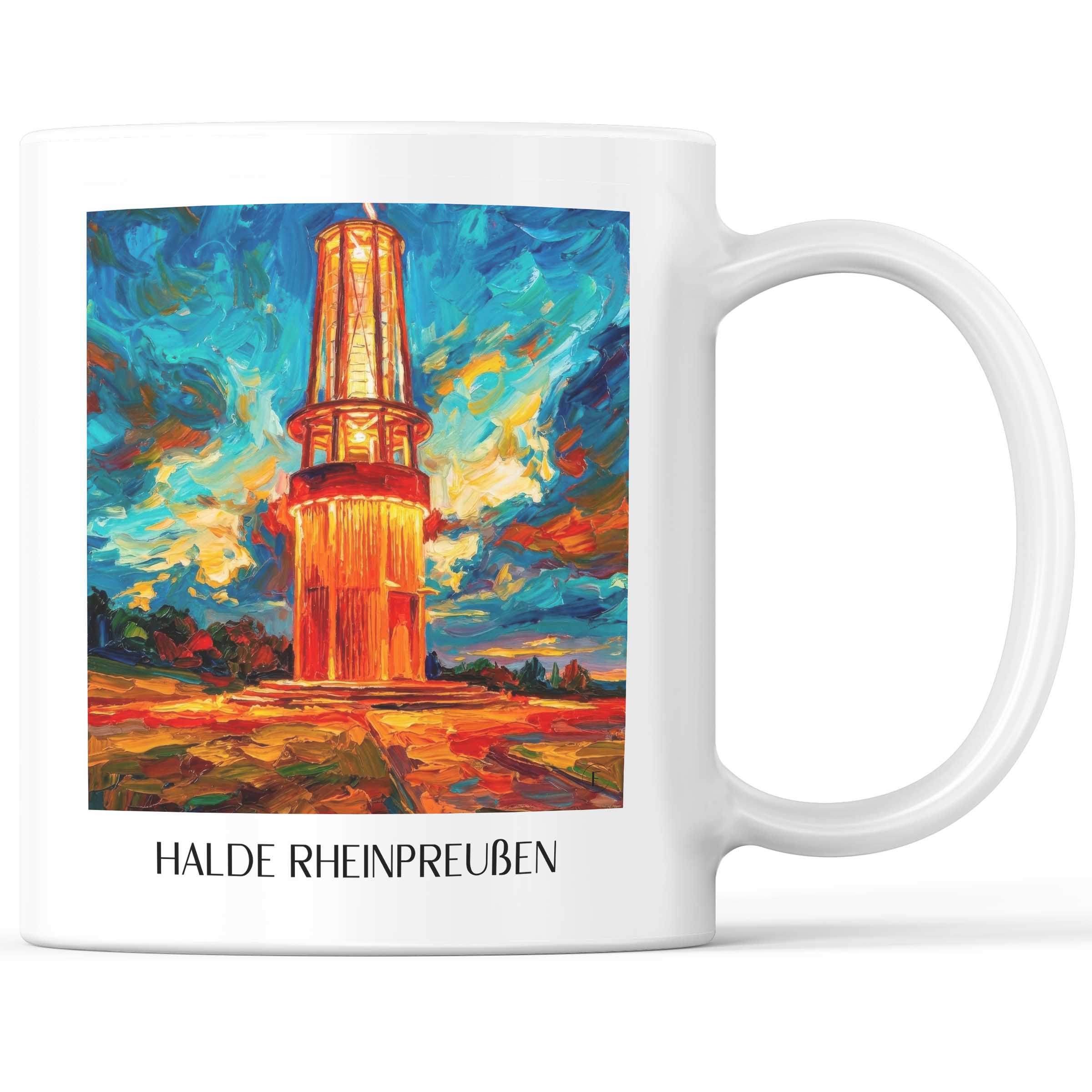 halde-rheinpreußen-moers-deutschland-kaffeebecher-oil-painting-oelgemaelde