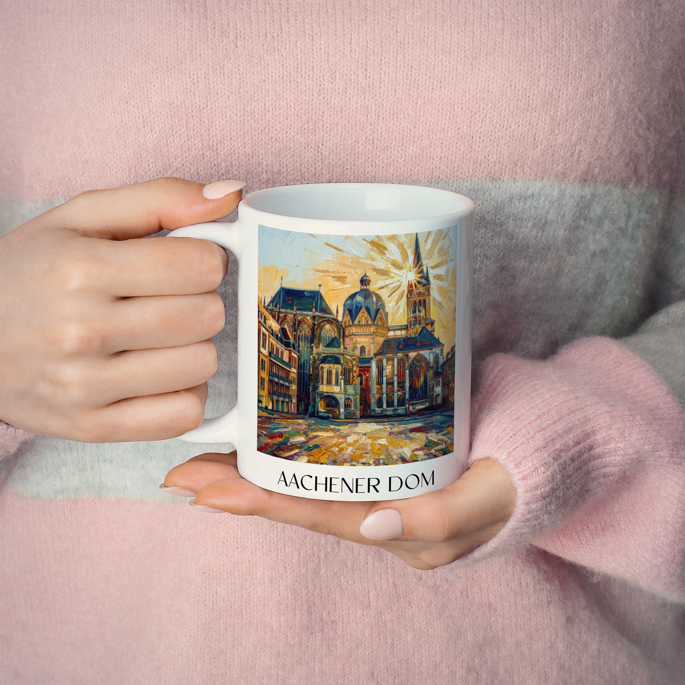 aachener-dom-rheinland-deutschland-kaffeebecher-oil-painting-oelgemaelde