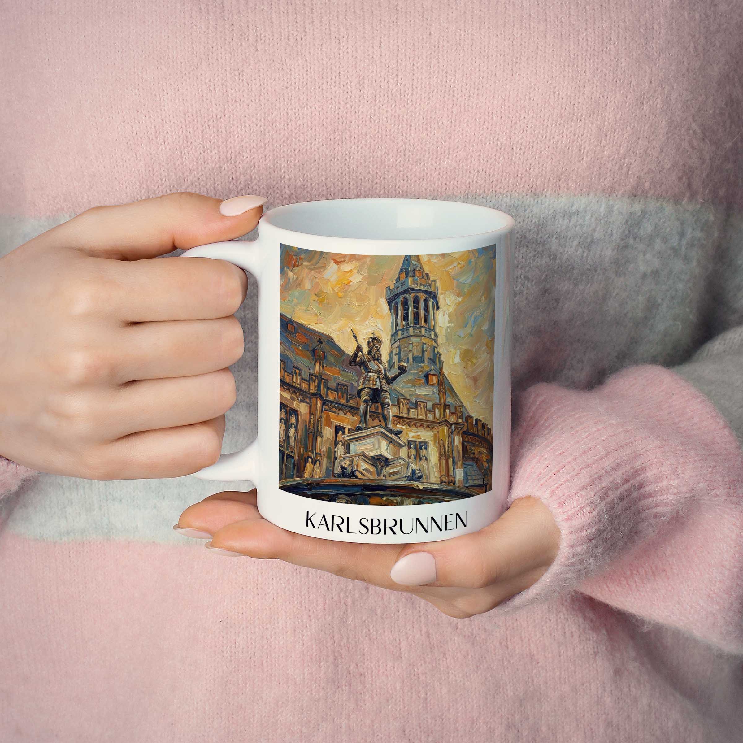 karlsbrunnen-aachen-deutschland-kaffeebecher-oil-painting-oelgemaelde