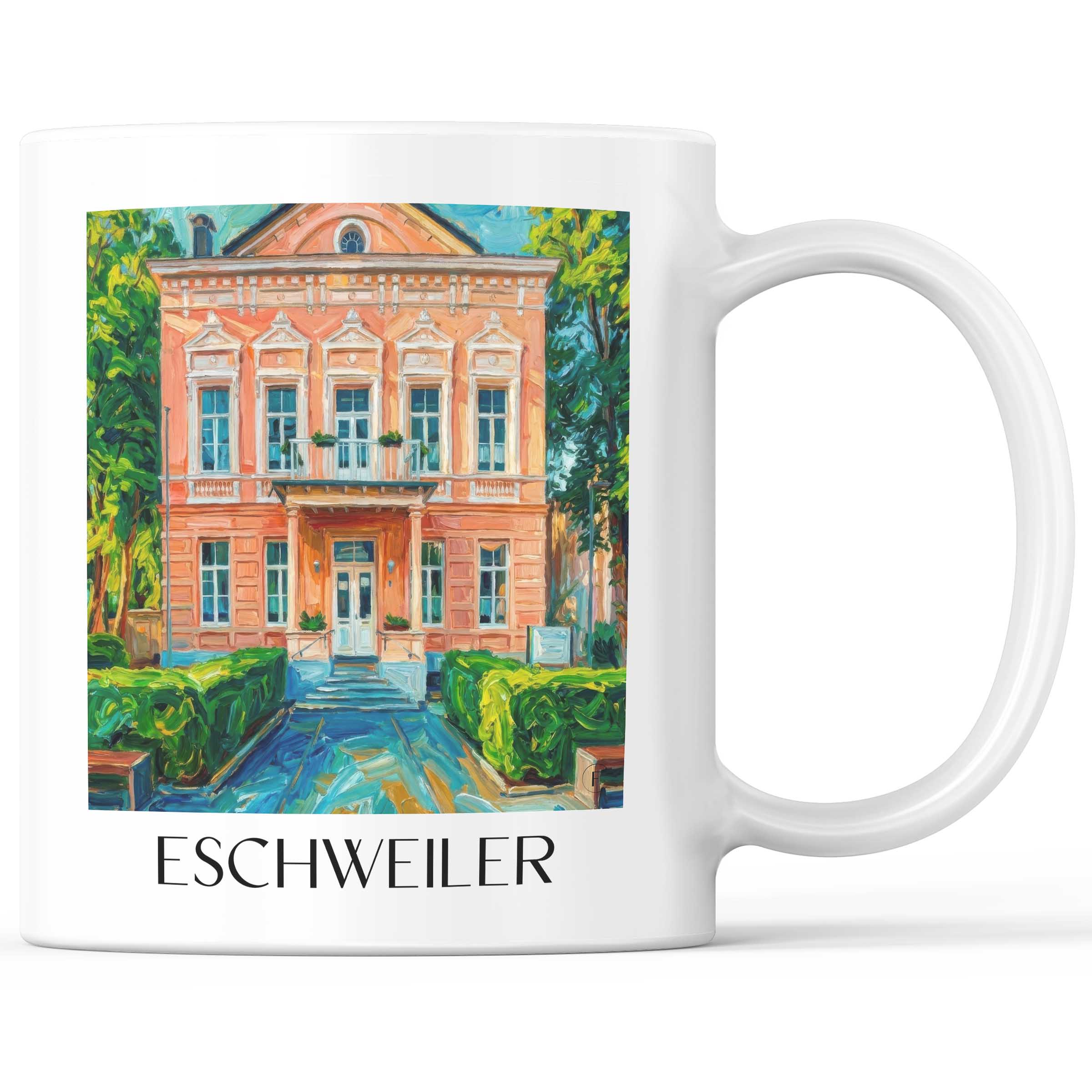 eschweiler-rheinland-deutschland-kaffeebecher-oil-painting-oelgemaelde