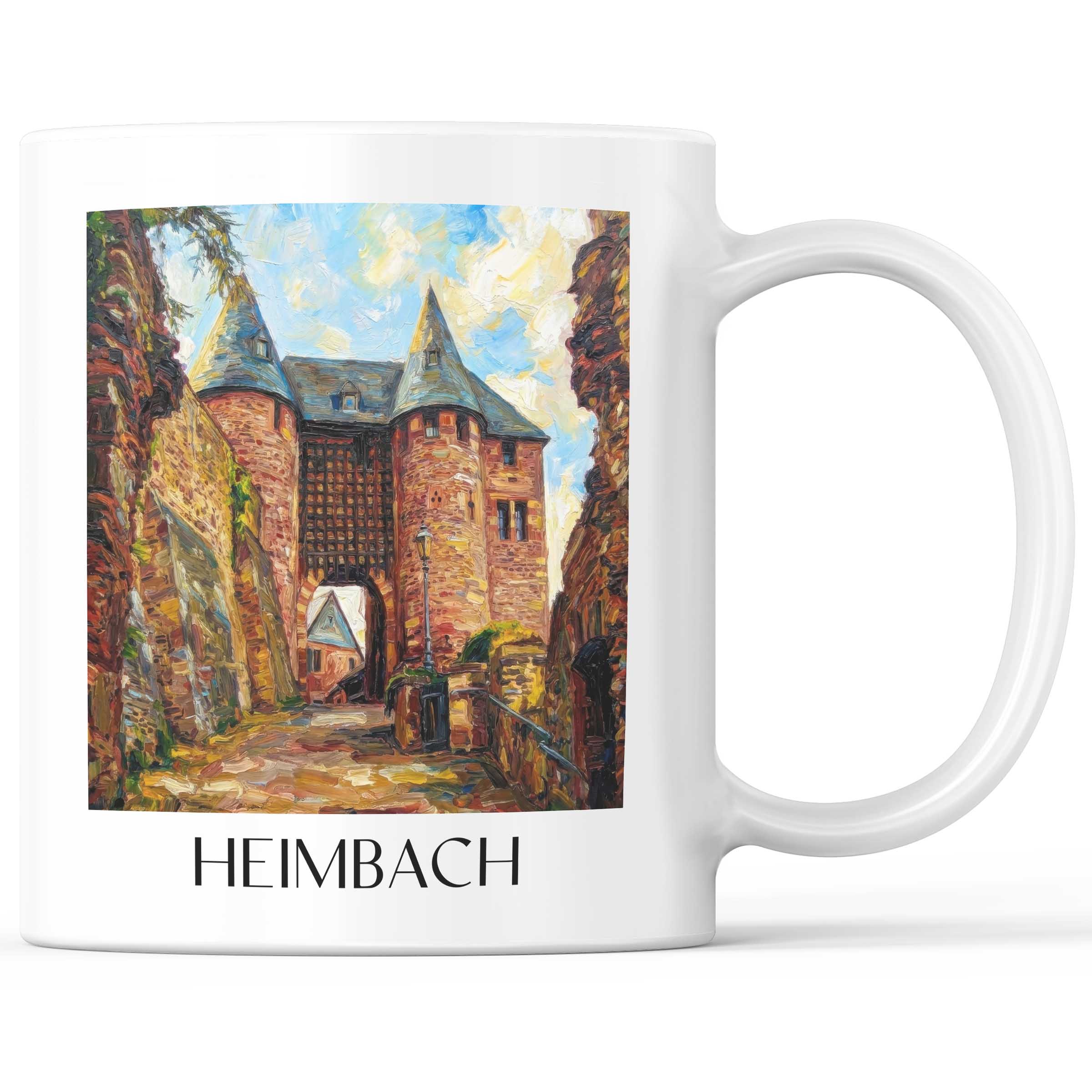 heimbach-eifel-deutschland-kaffeebecher-oil-painting-oelgemaelde