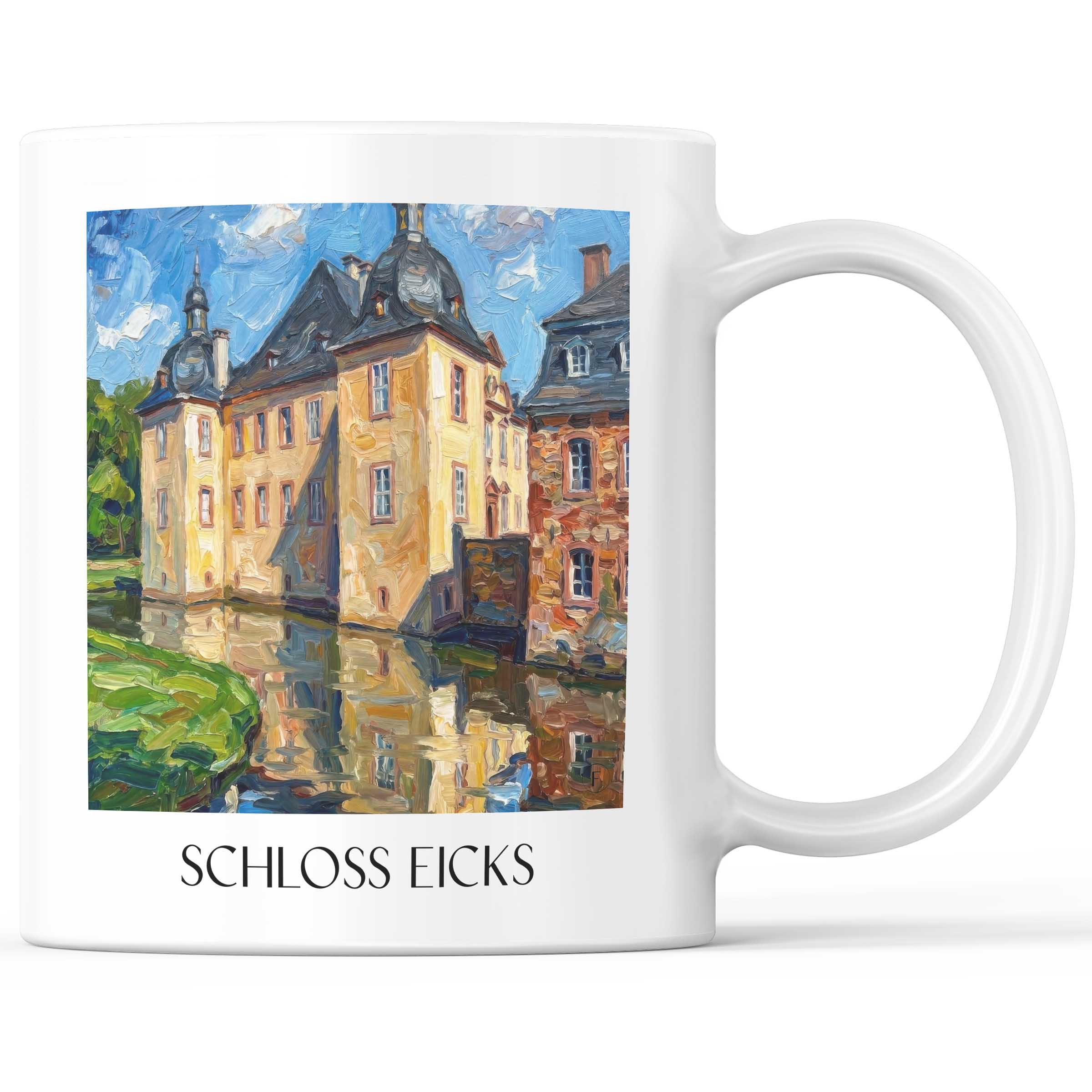 schloss-eicks-eifel-deutschland-kaffeebecher-oil-painting-oelgemaelde