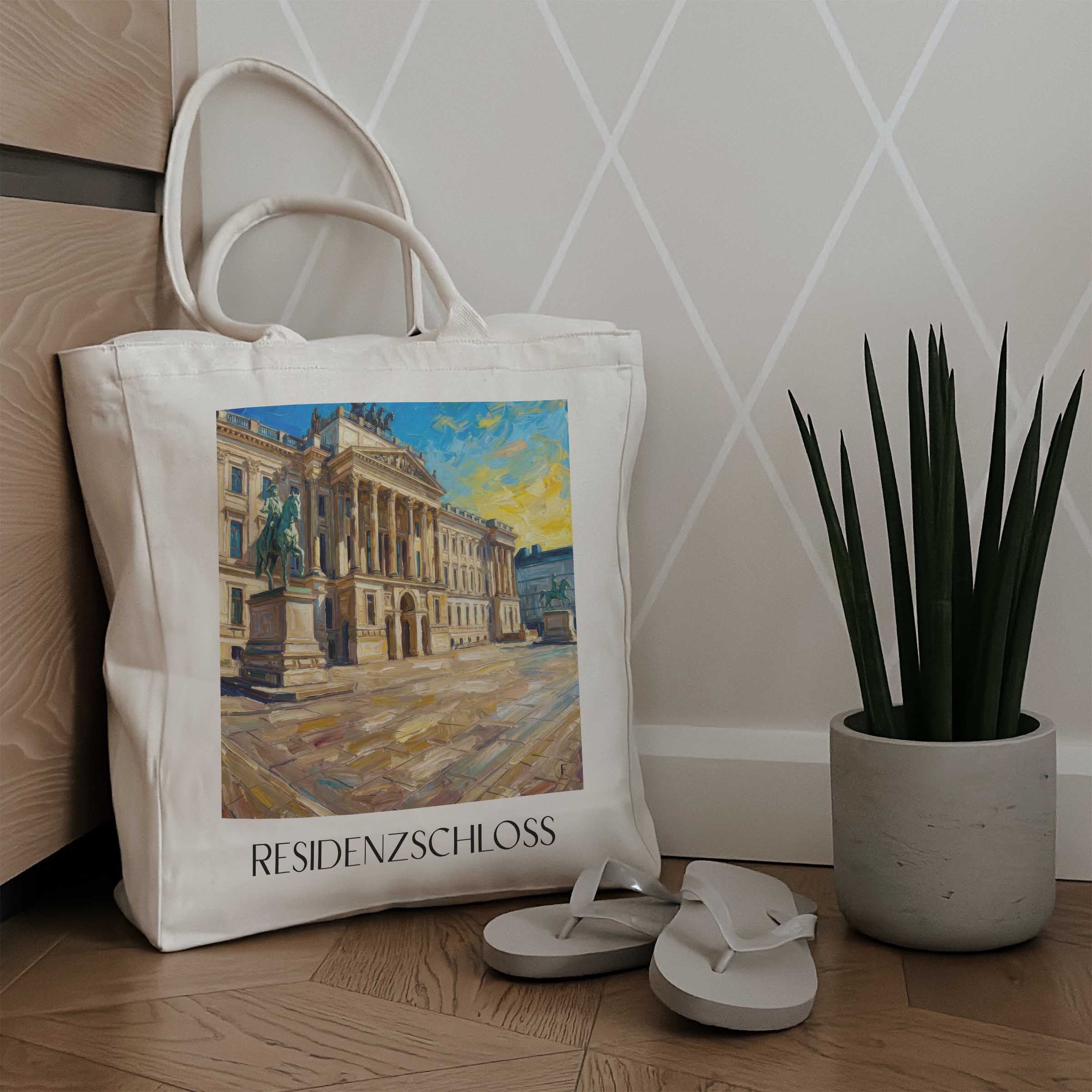 residenzschloss-braunschweig-deutschland-einkaufstasche-oil-painting-oelgemaelde