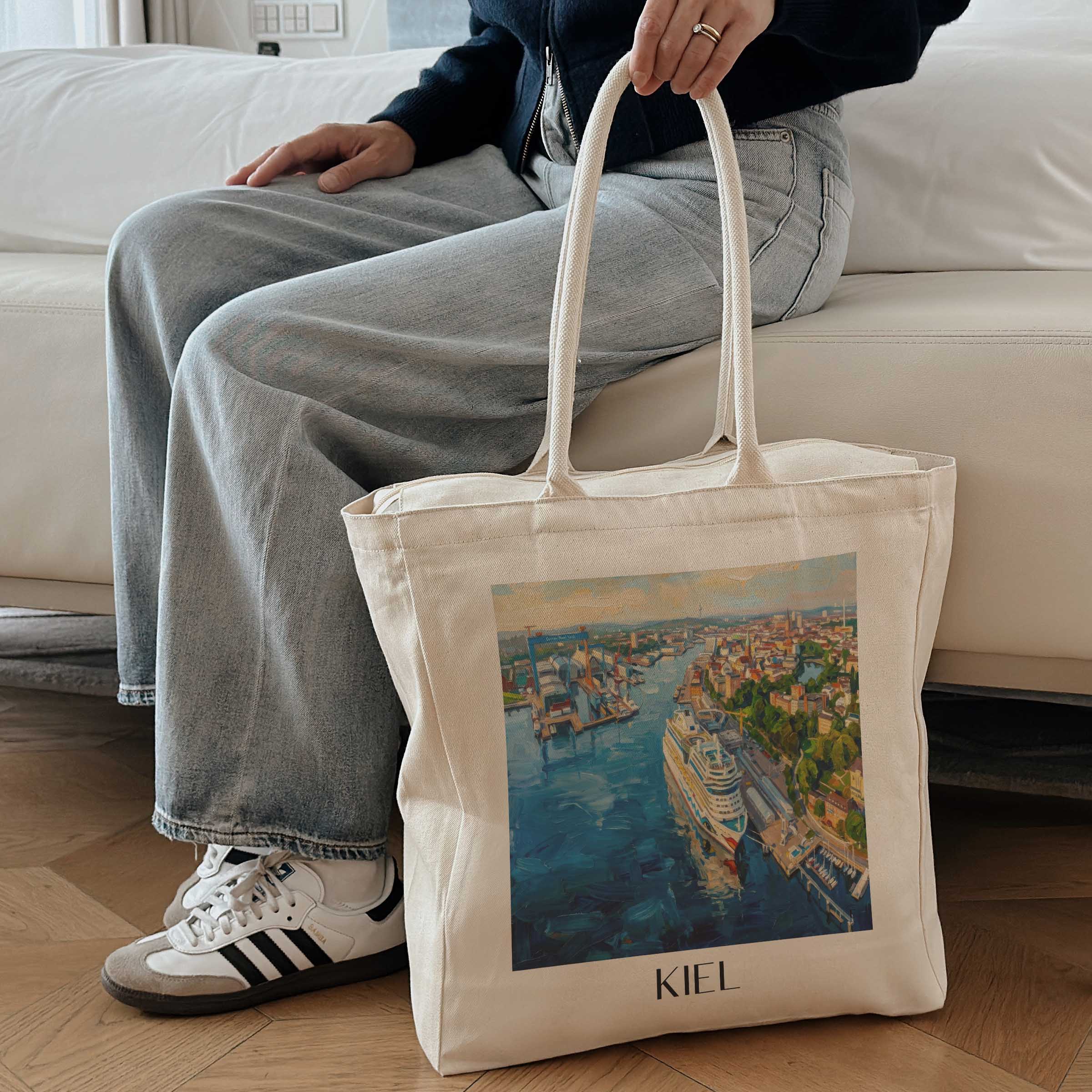 kiel-schleswig-holstein-deutschland-einkaufstasche-oil-painting-oelgemaelde