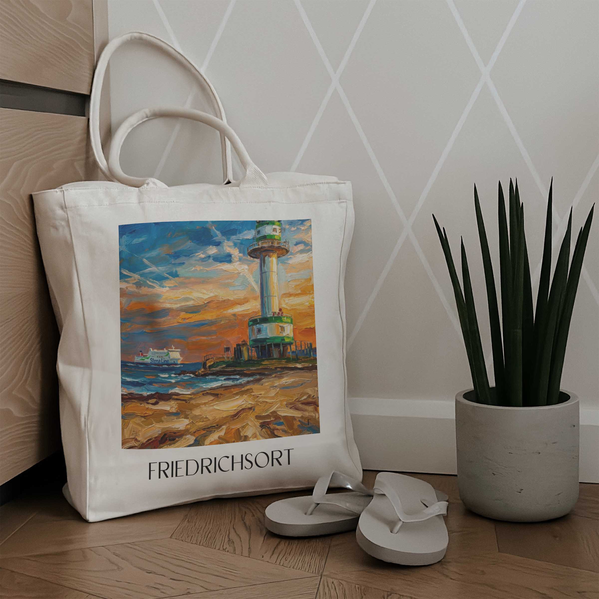 friedrichsort-kiel-deutschland-einkaufstasche-oil-painting-oelgemaelde