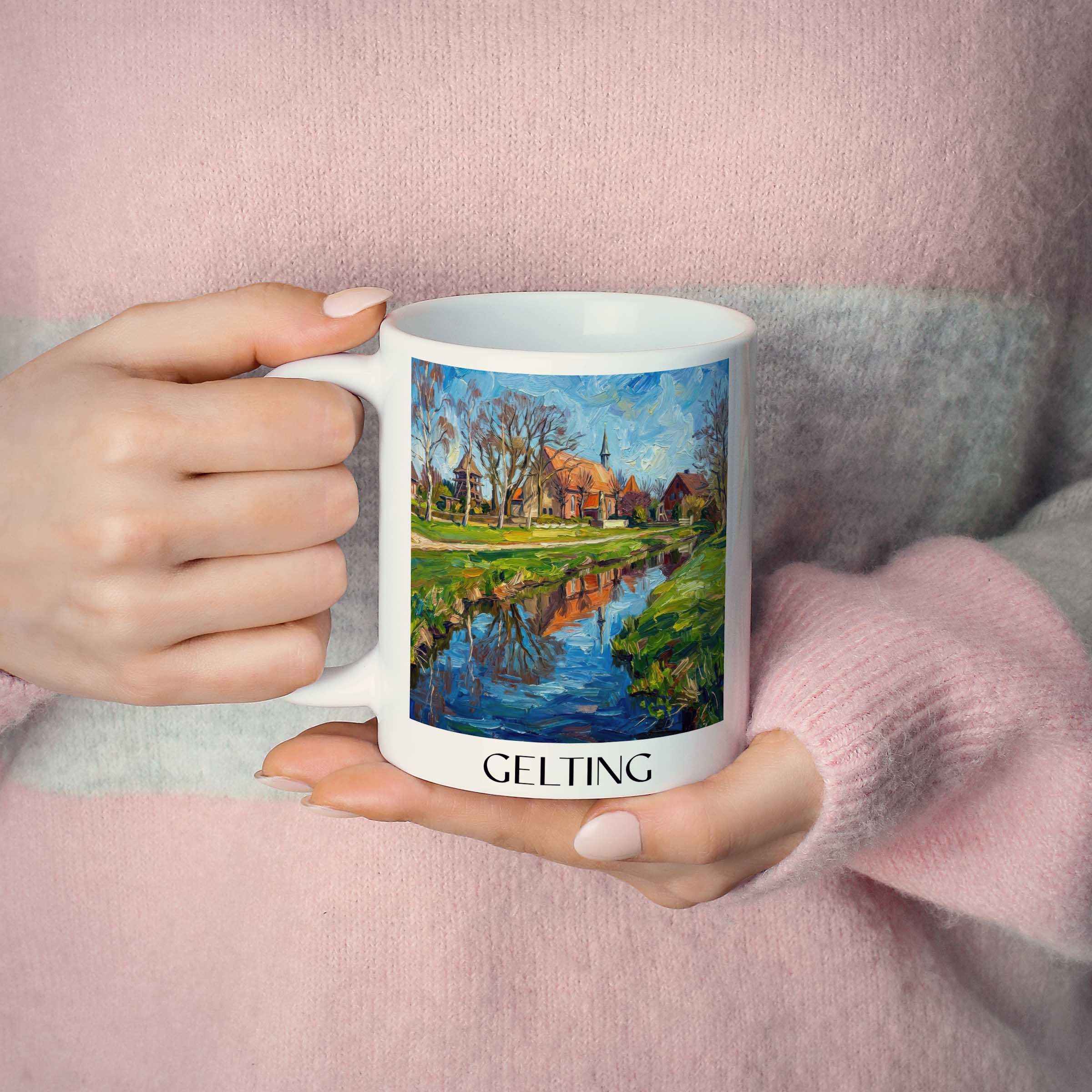 gelting-schleswig-deutschland-kaffeebecher-oil-painting-oelgemaelde