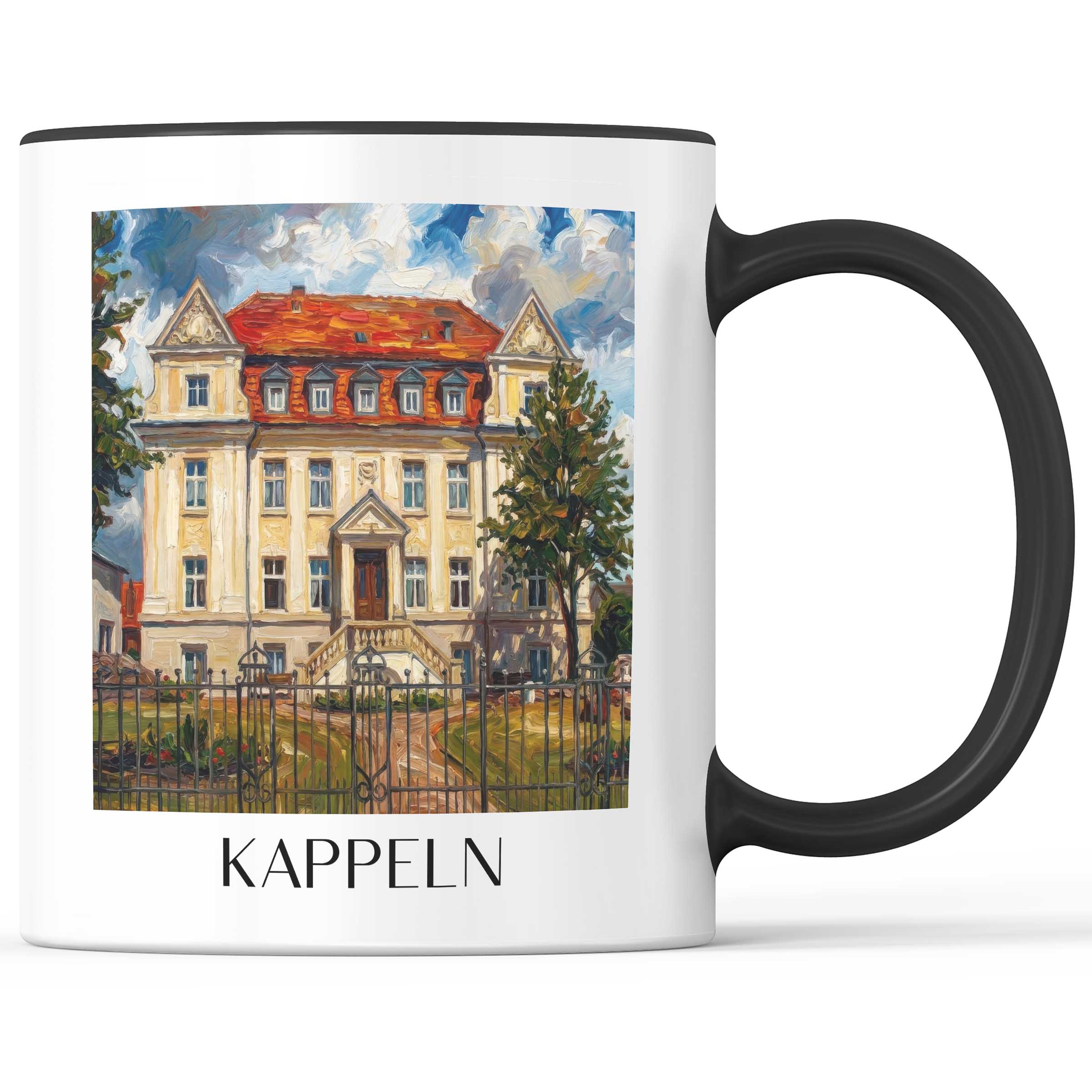 kappeln-schleswig-deutschland-kaffeebecher-oil-painting-oelgemaelde