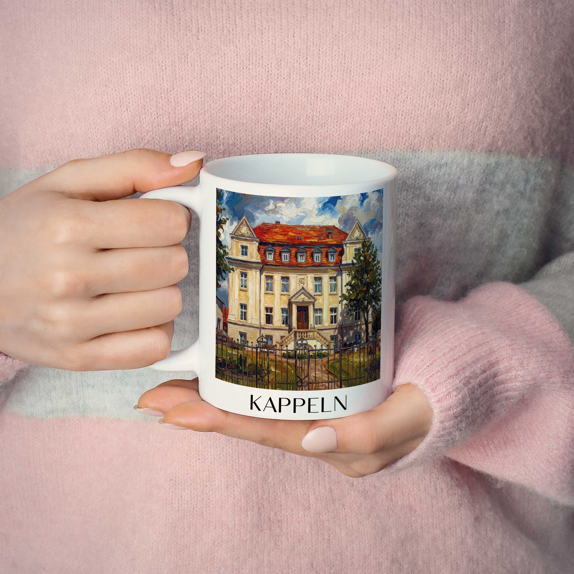 kappeln-schleswig-deutschland-kaffeebecher-oil-painting-oelgemaelde