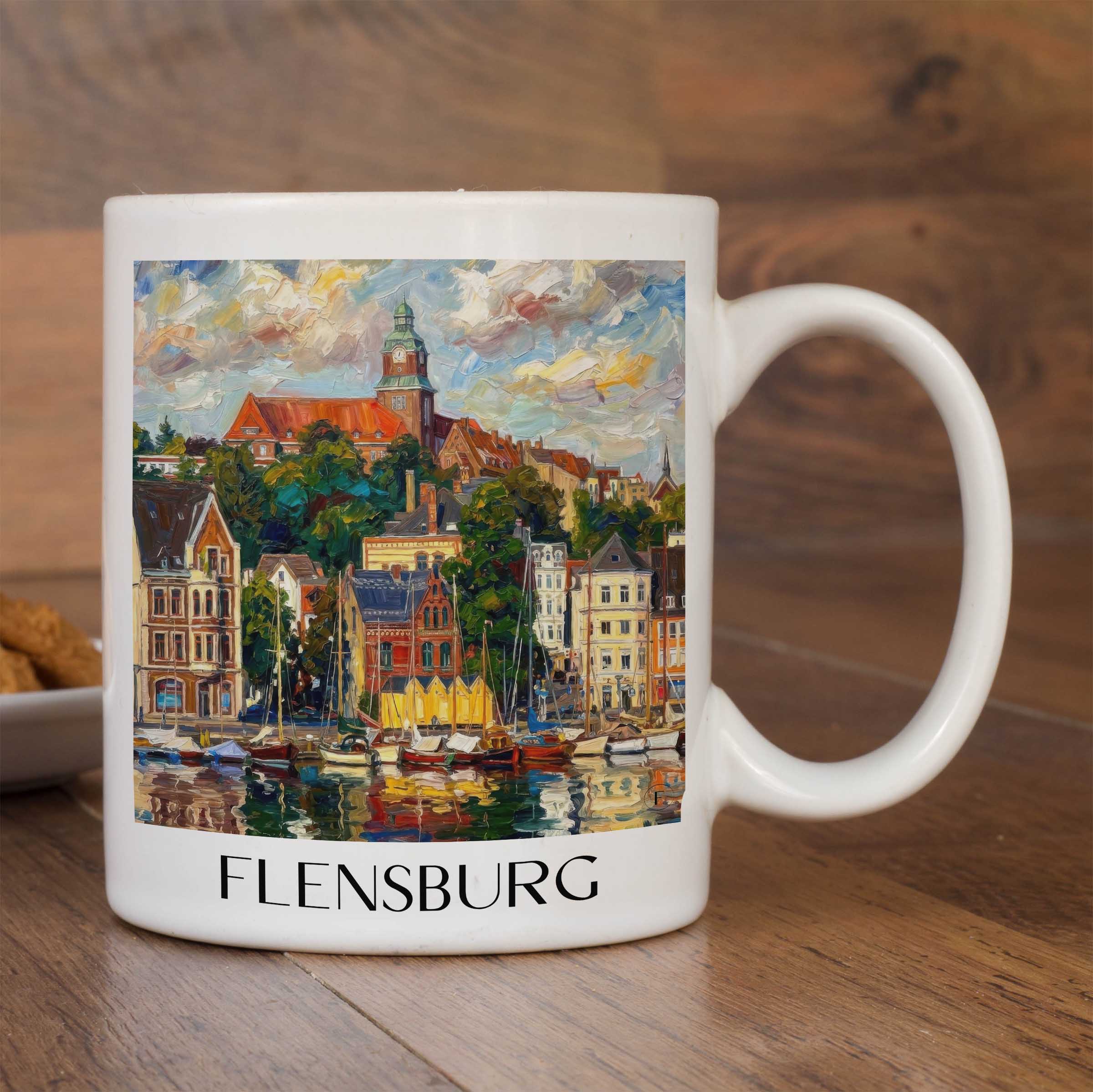 flensburg-schleswig-deutschland-kaffeebecher-oil-painting-oelgemaelde