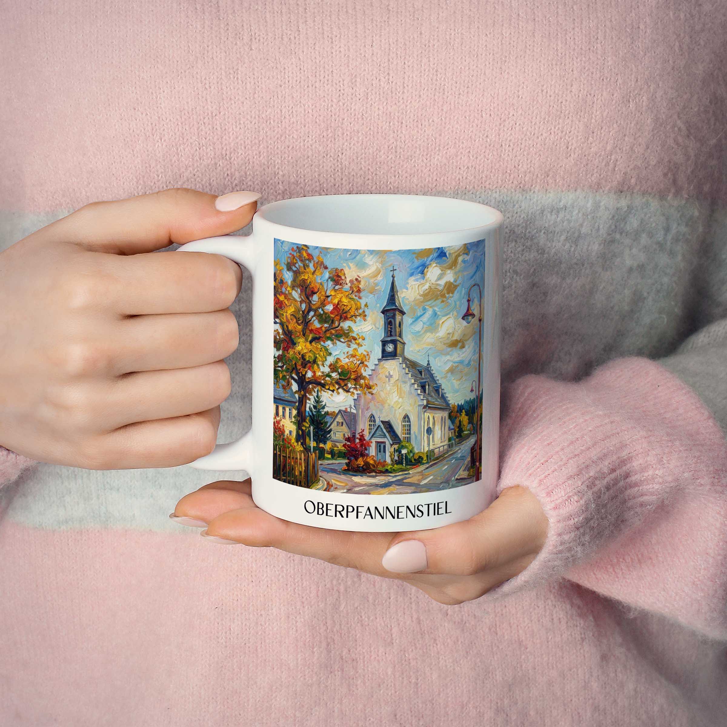 oberpfannenstiel-erzgebirge-deutschland-kaffeebecher-oil-painting-oelgemaelde