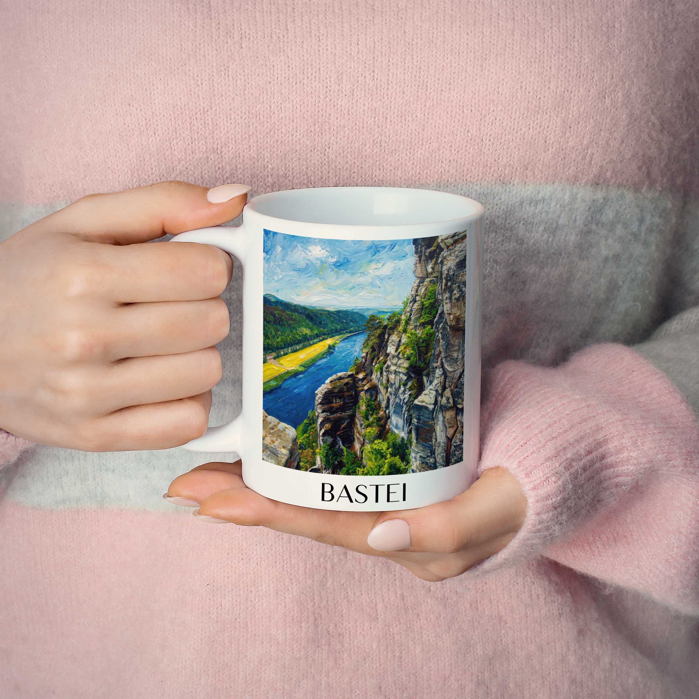 bastei-sächsische-schweiz-deutschland-kaffeebecher-oil-painting-oelgemaelde