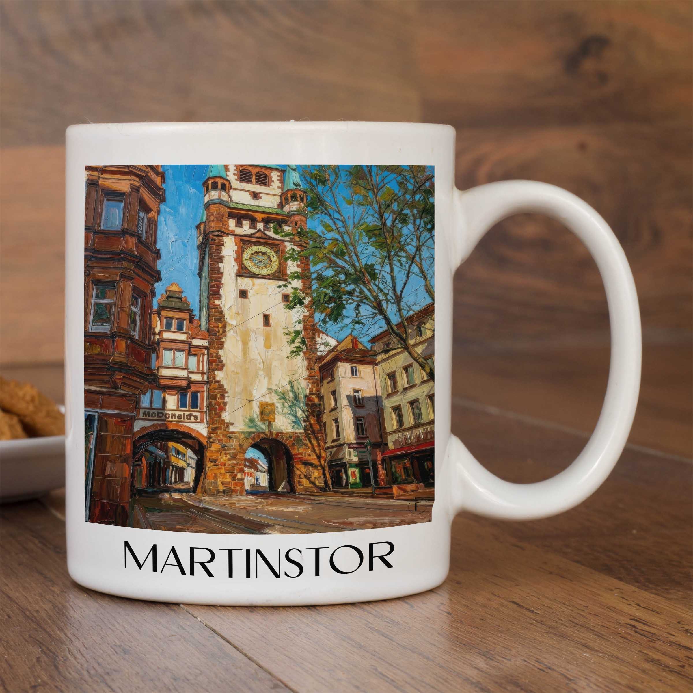 martinstor-freiburg-deutschland-kaffeebecher-oil-painting-oelgemaelde
