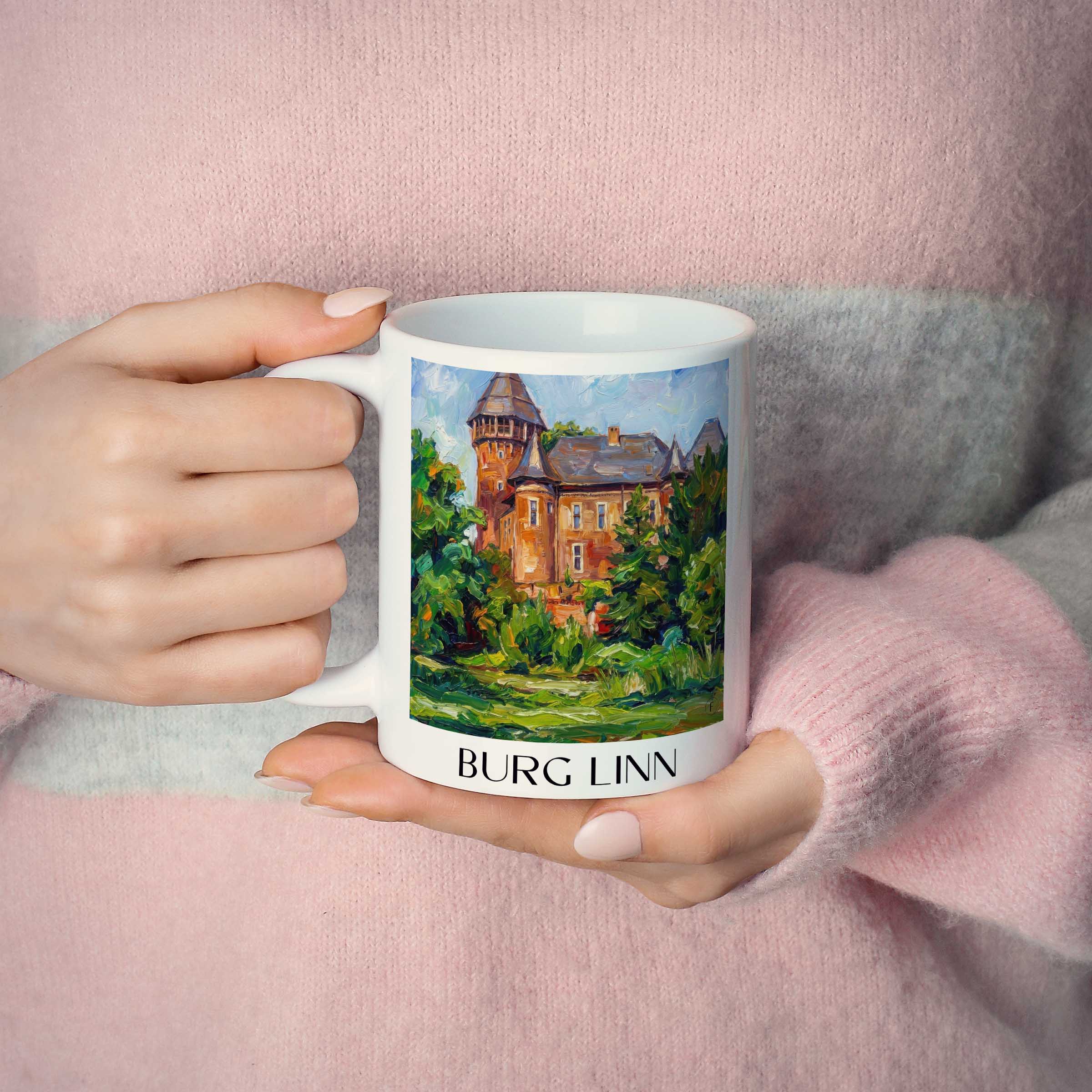burg-linn-krefeld-deutschland-kaffeebecher-oil-painting-oelgemaelde