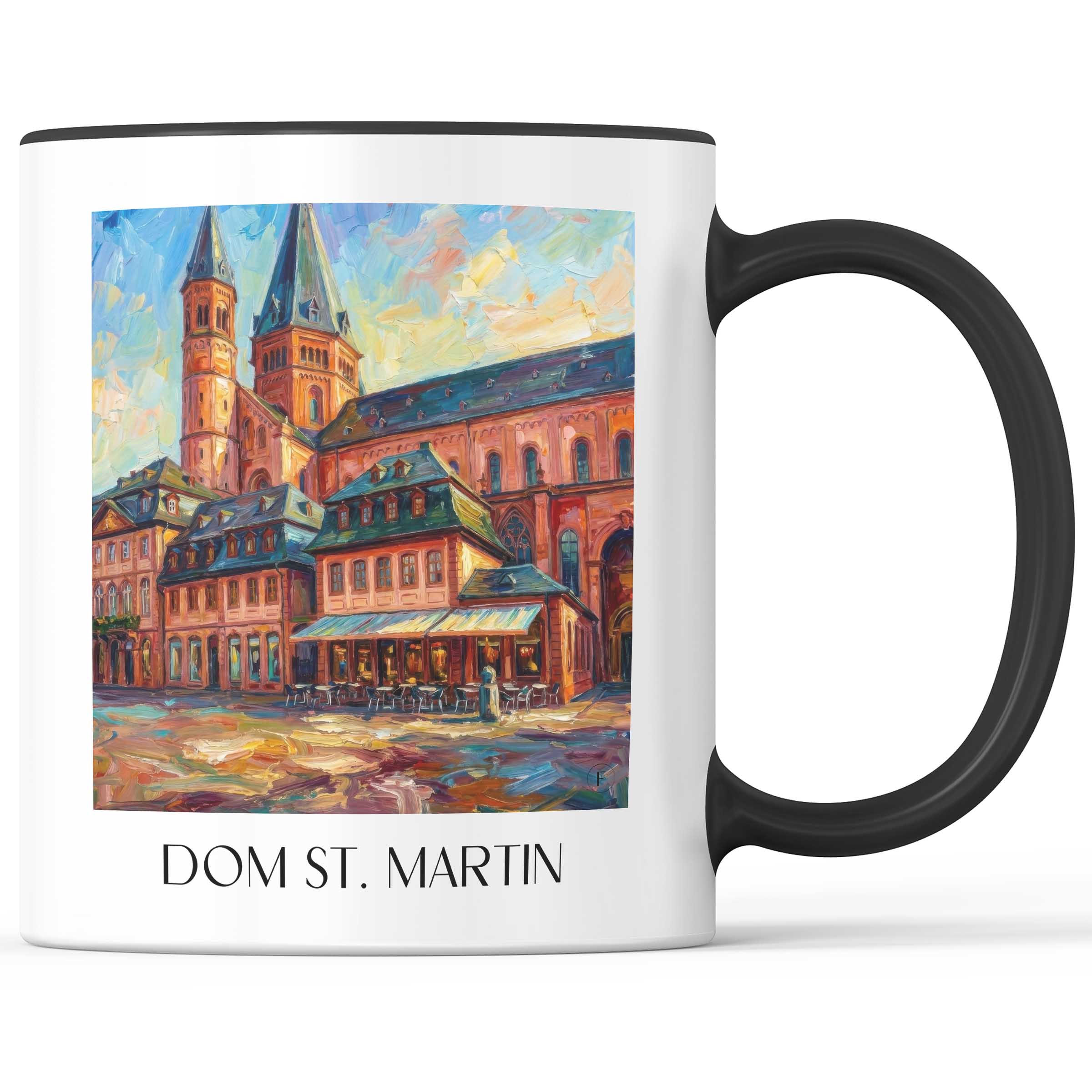 dom-st.-martin-mainz-deutschland-kaffeebecher-oil-painting-oelgemaelde