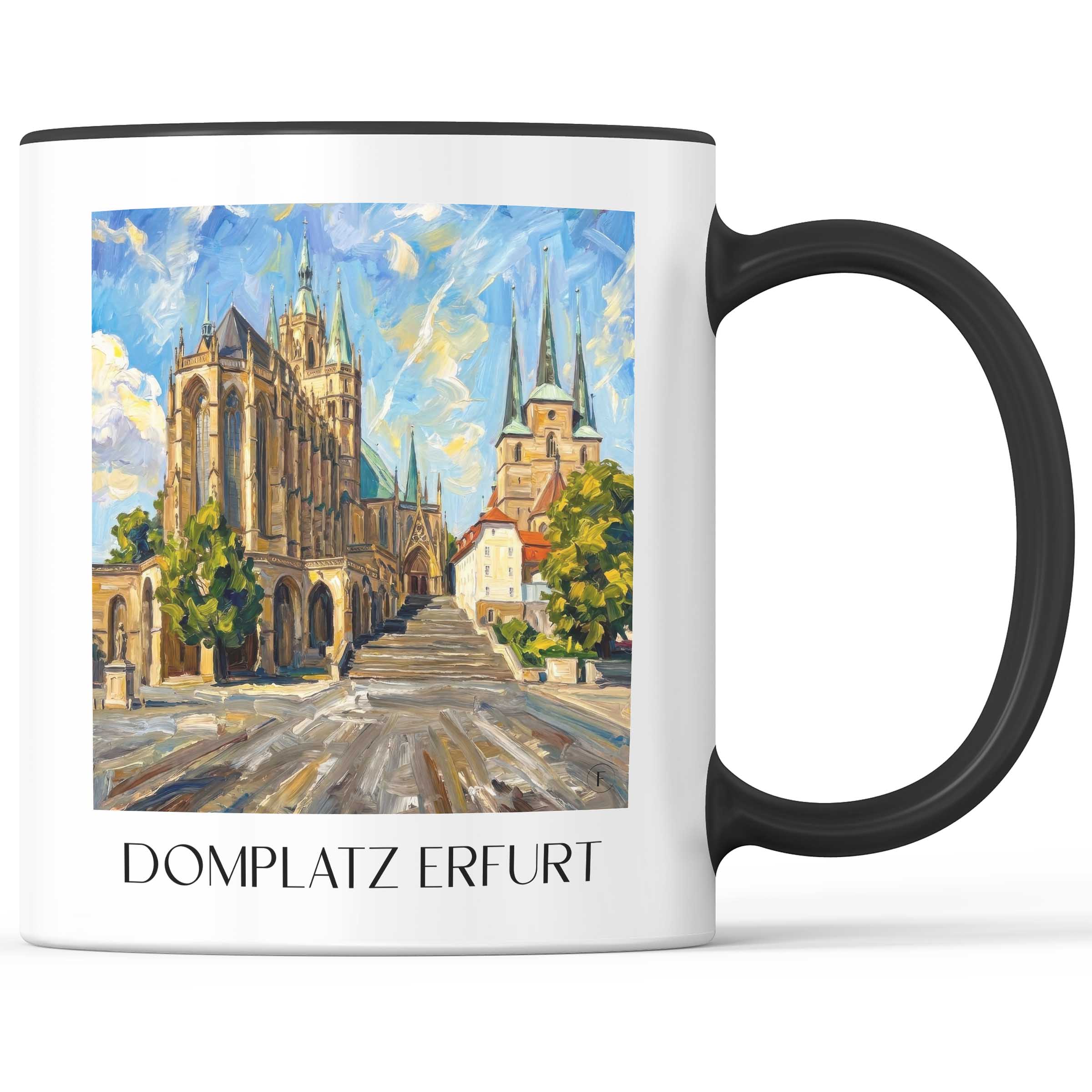 domplatz-erfurt-deutschland-kaffeebecher-oil-painting-oelgemaelde