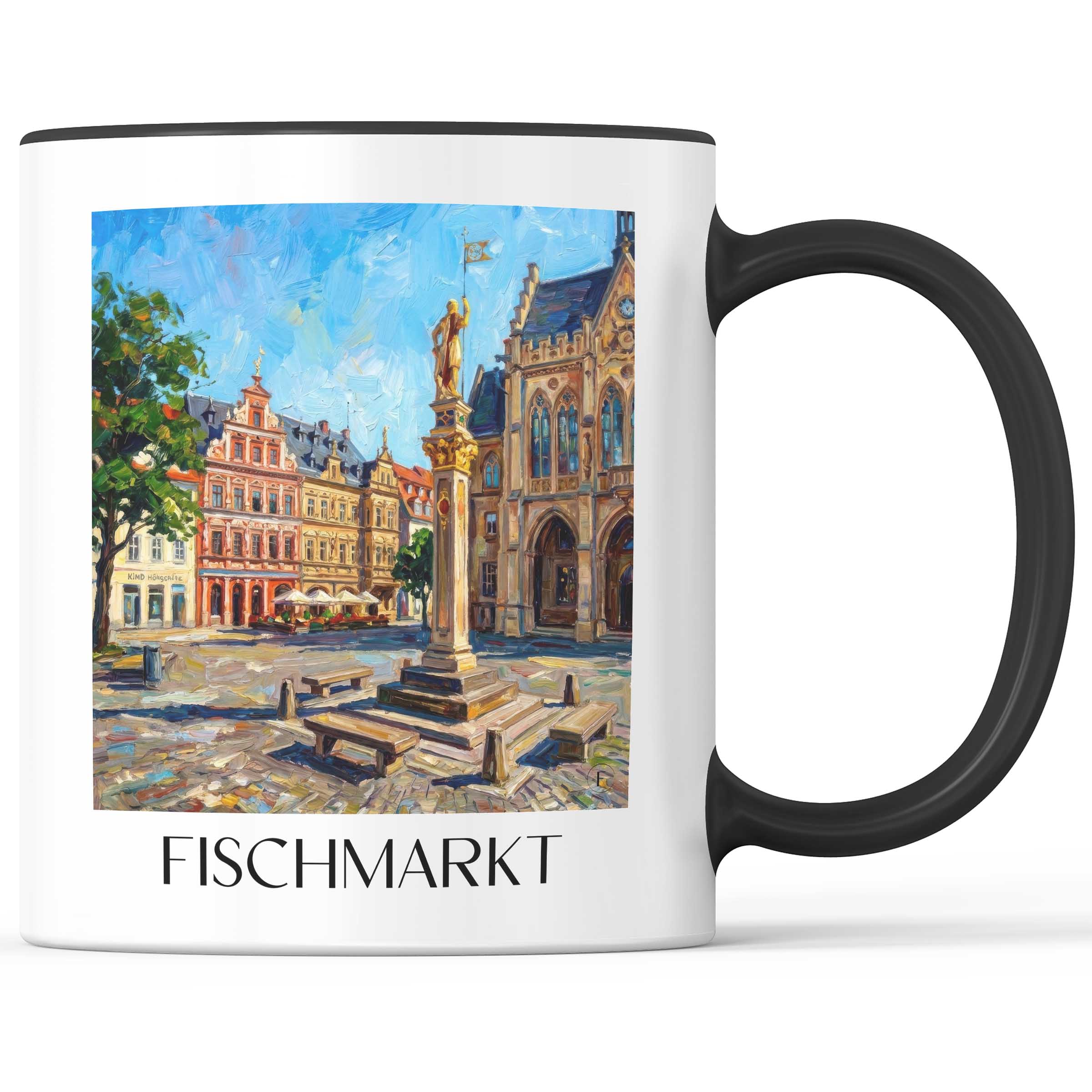 fischmarkt-erfurt-deutschland-kaffeebecher-oil-painting-oelgemaelde