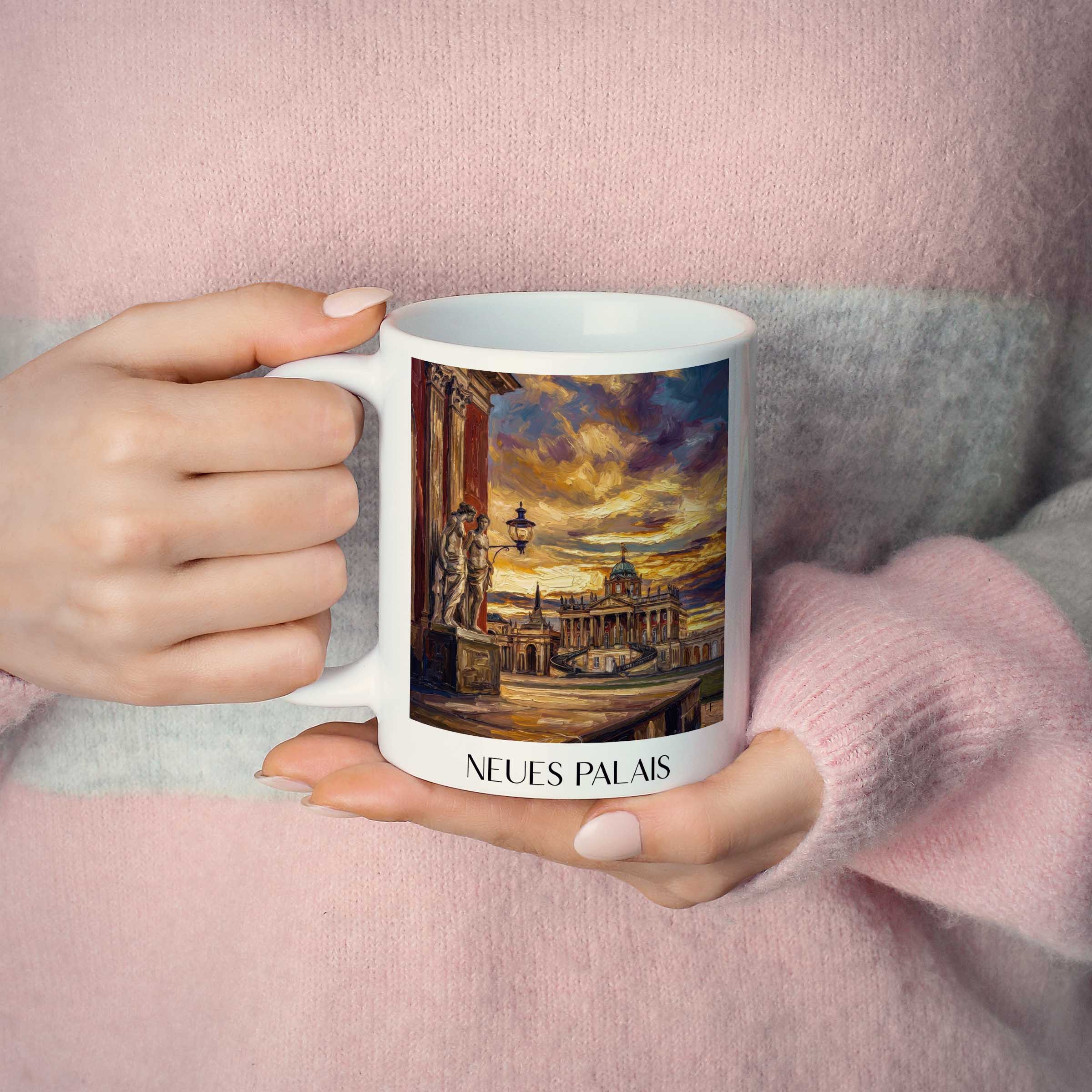 neues-palais-potsdam-deutschland-kaffeebecher-oil-painting-oelgemaelde